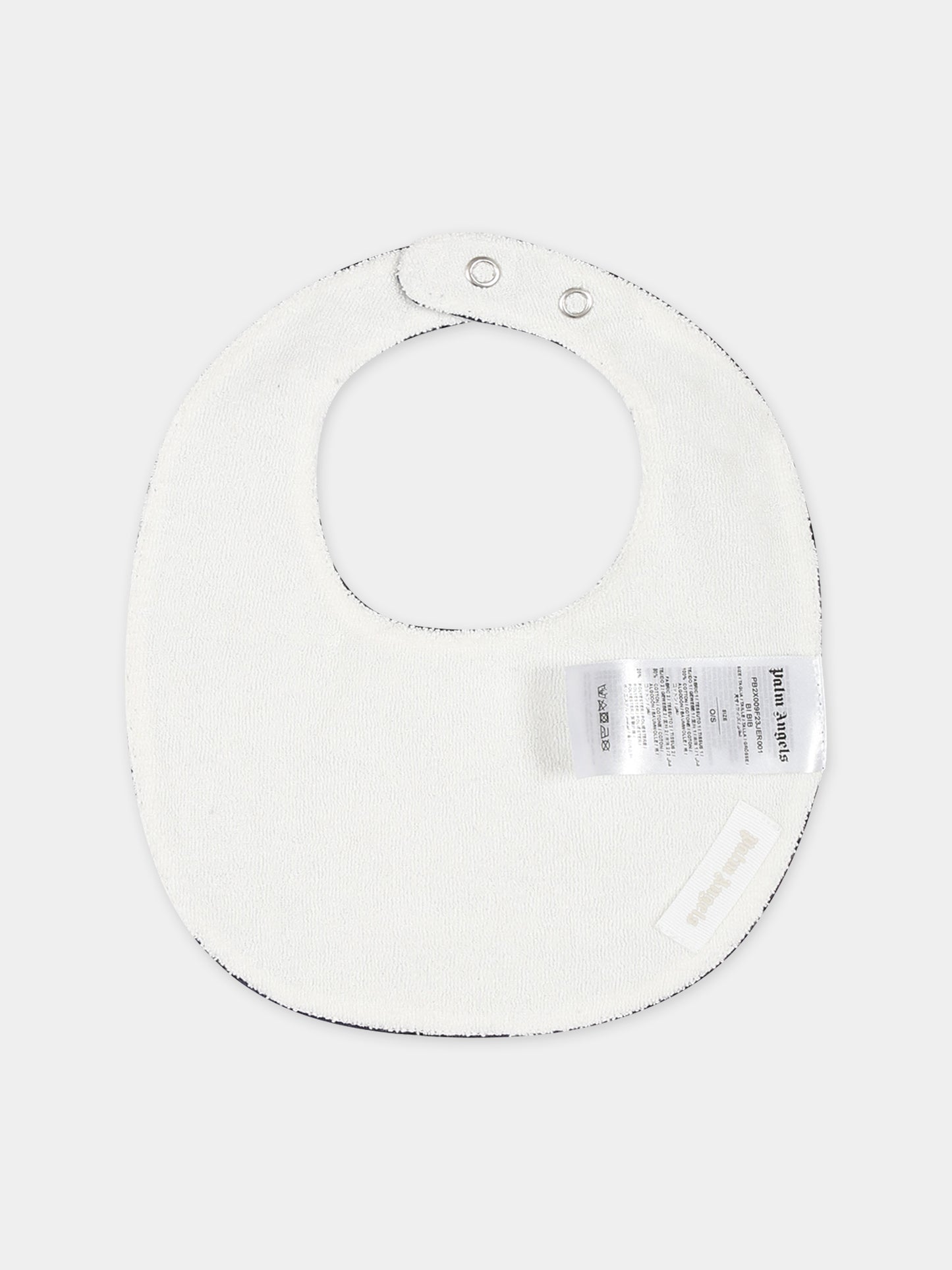 Set blu per neonati con logo e orso,Palm Angels,PB2X009F23JER0014601