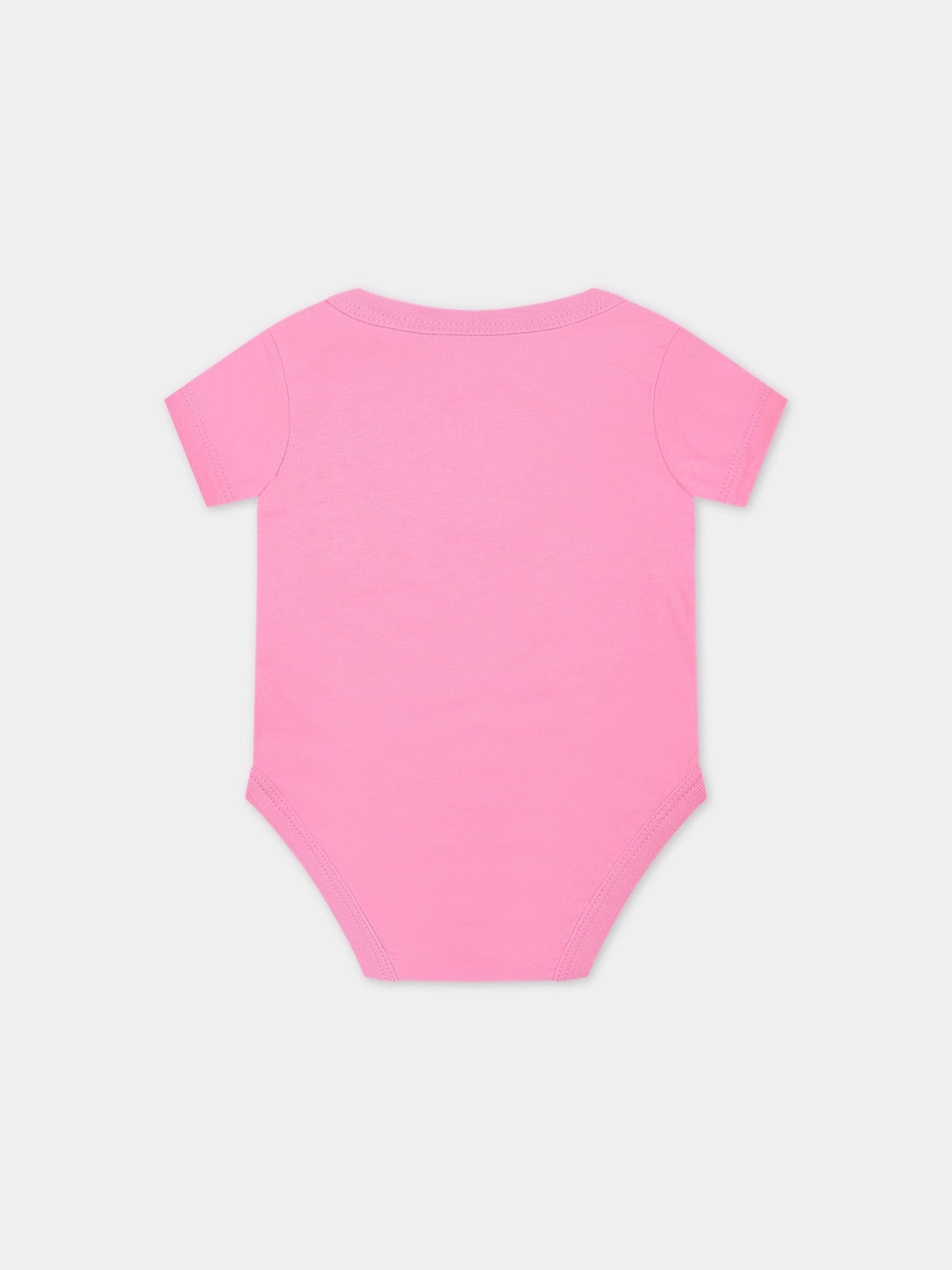 Set multicolor per neonata con logo e stampa,Converse,5CF307 W2Y