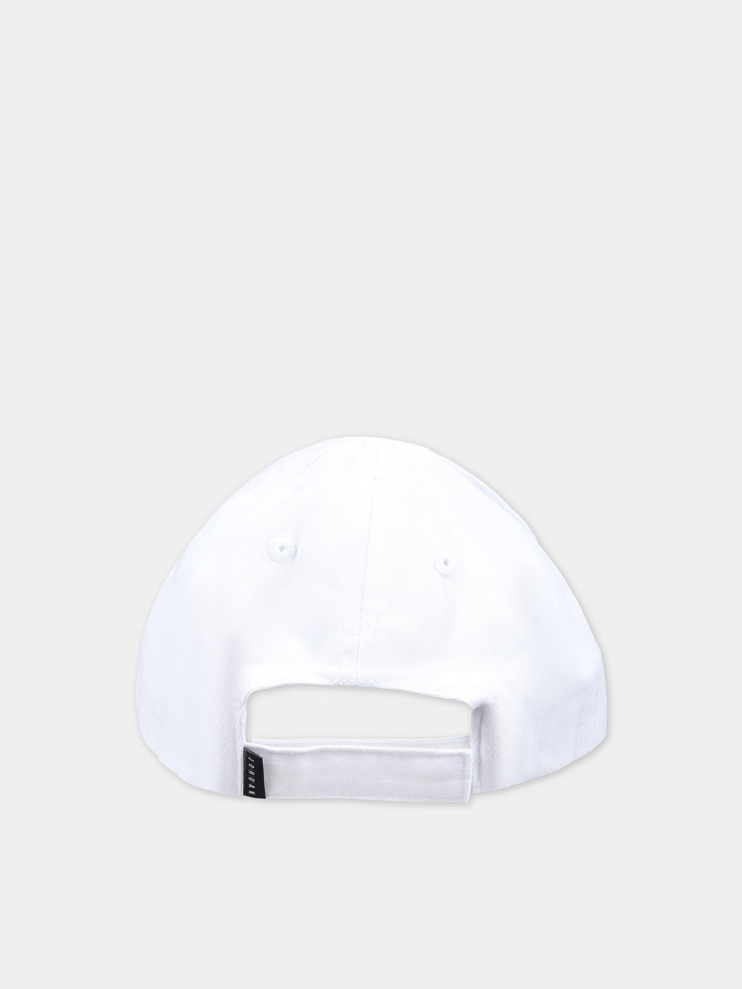 Cappello bianco per bambino con logo e jumpman,Jordan,8A0569 001