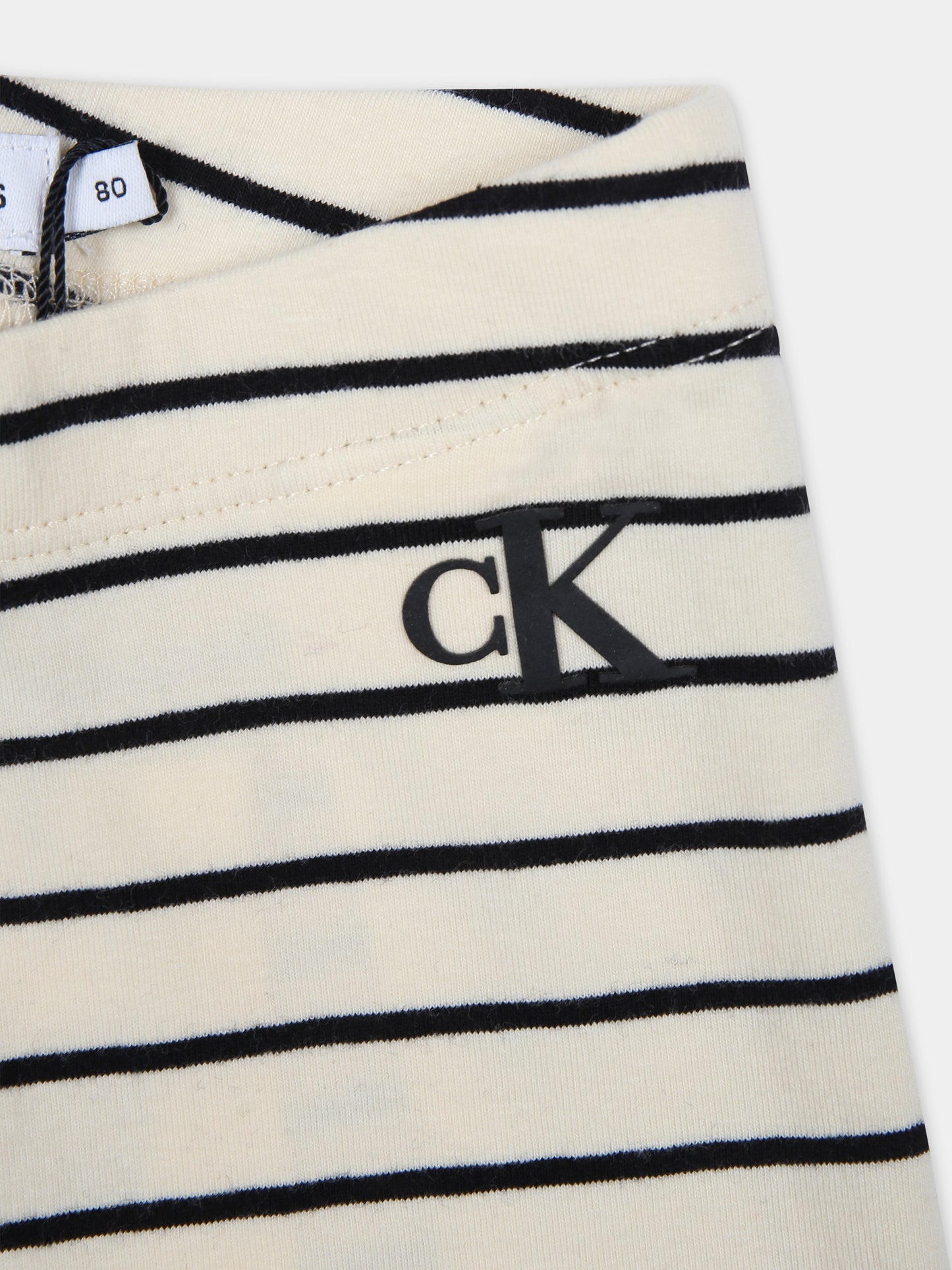 Leggings multicolor per neonati con logo,Calvin Klein Kids,23FMCKIN0IN00139 0GK