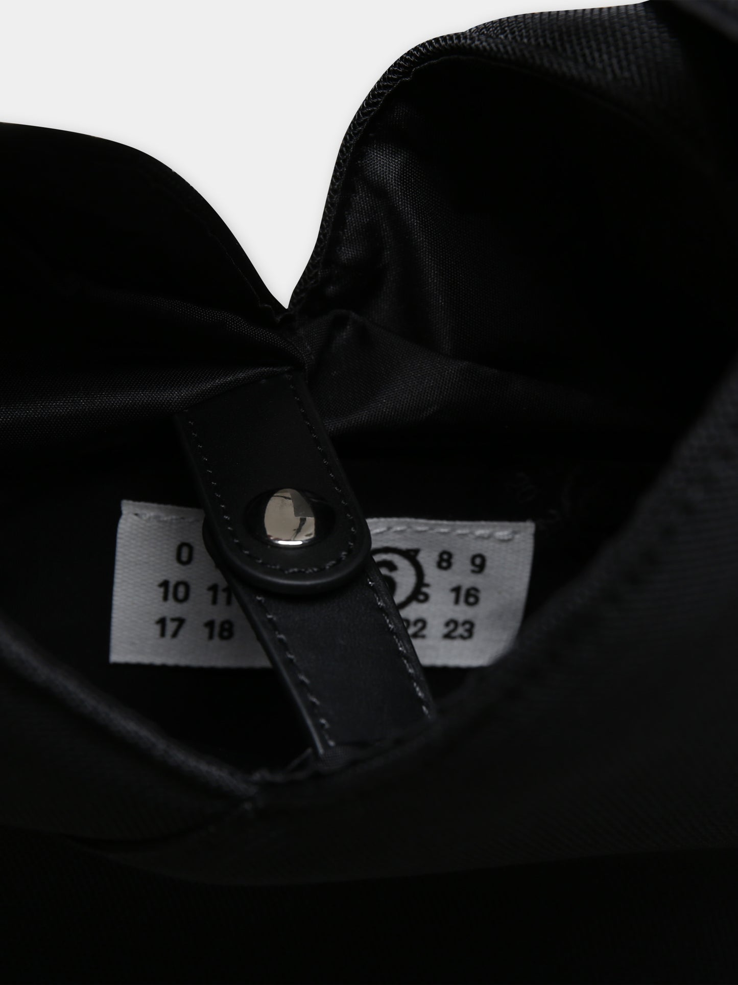 Borsa a mano nera per bambina,Mm6 Maison Margiela,M60606 P6414 JAPANESE MINI T8013