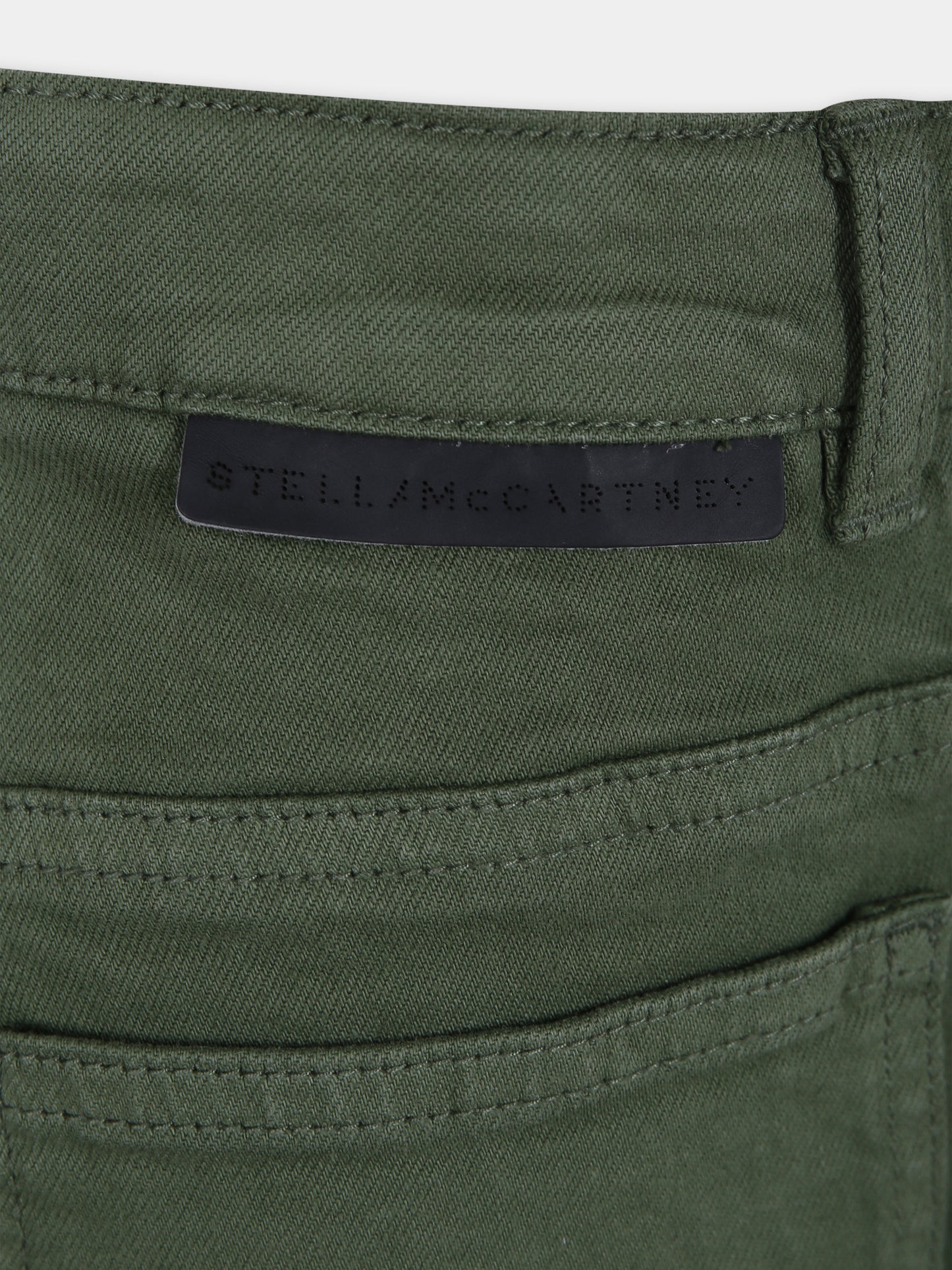 Jeans verde per bambino,Stella Mccartney Kids,TU6S00 Z0156 727
