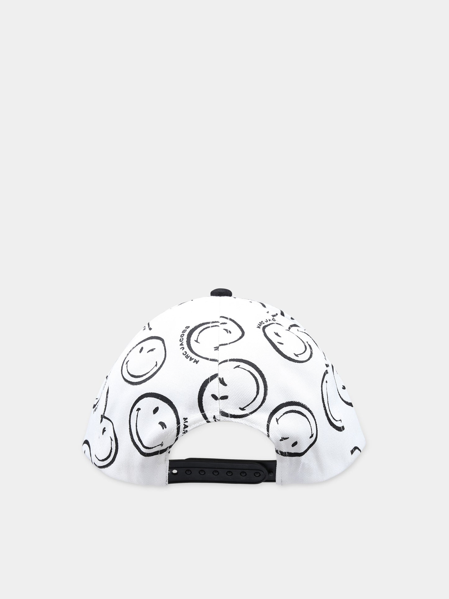 Cappello con visiera multicolor per bambini con smile,Little Marc Jacobs,W60005 09B