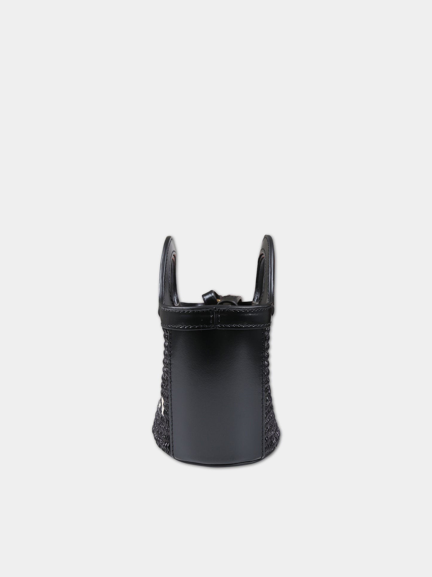 Borsa nera per bambina con logo,Marni Kids,M01161 P3860 00N99