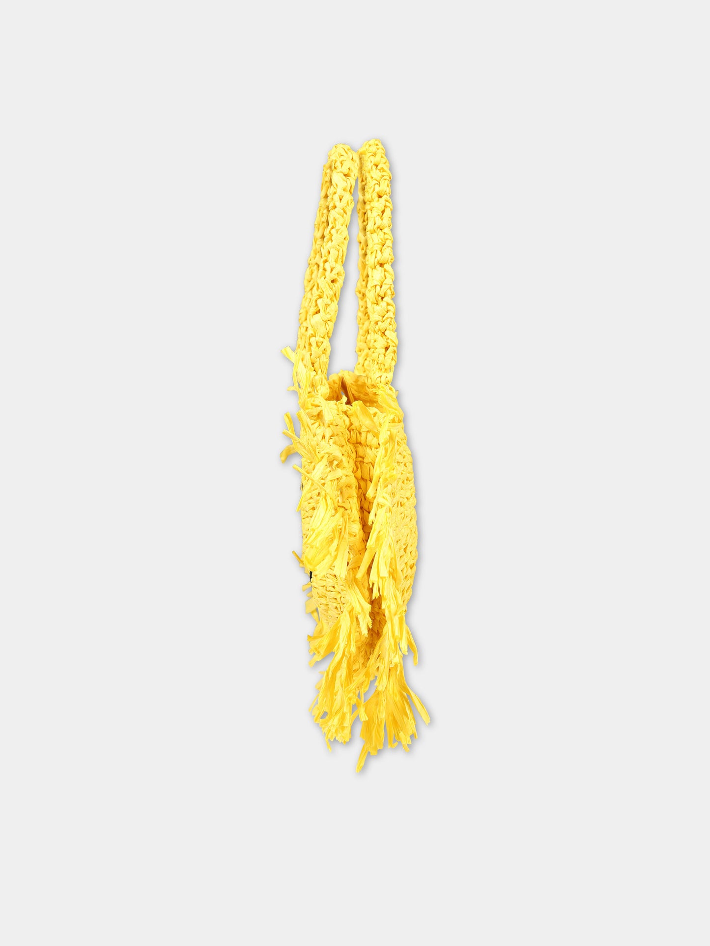 Borsa casual gialla per bambina a forma di sole,Stella Mccartney Kids,TU0B38 Z1924 226