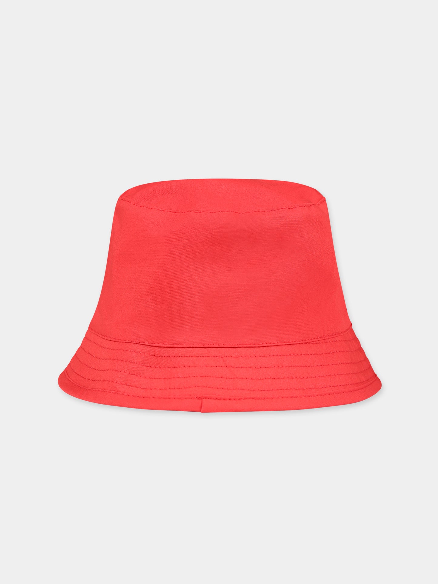 Cloche rossa per neonati con Teddy Bear e logo,Moschino Kids,MMX04A LMA01 50109