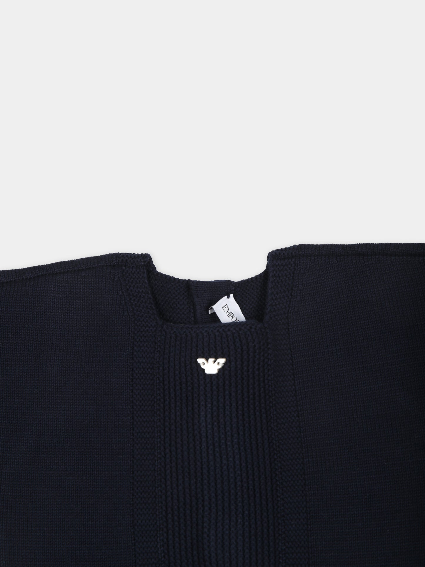 Completo blu per neonato con aquilotto,Armani Junior,3DNV50 NM0BZ 0920