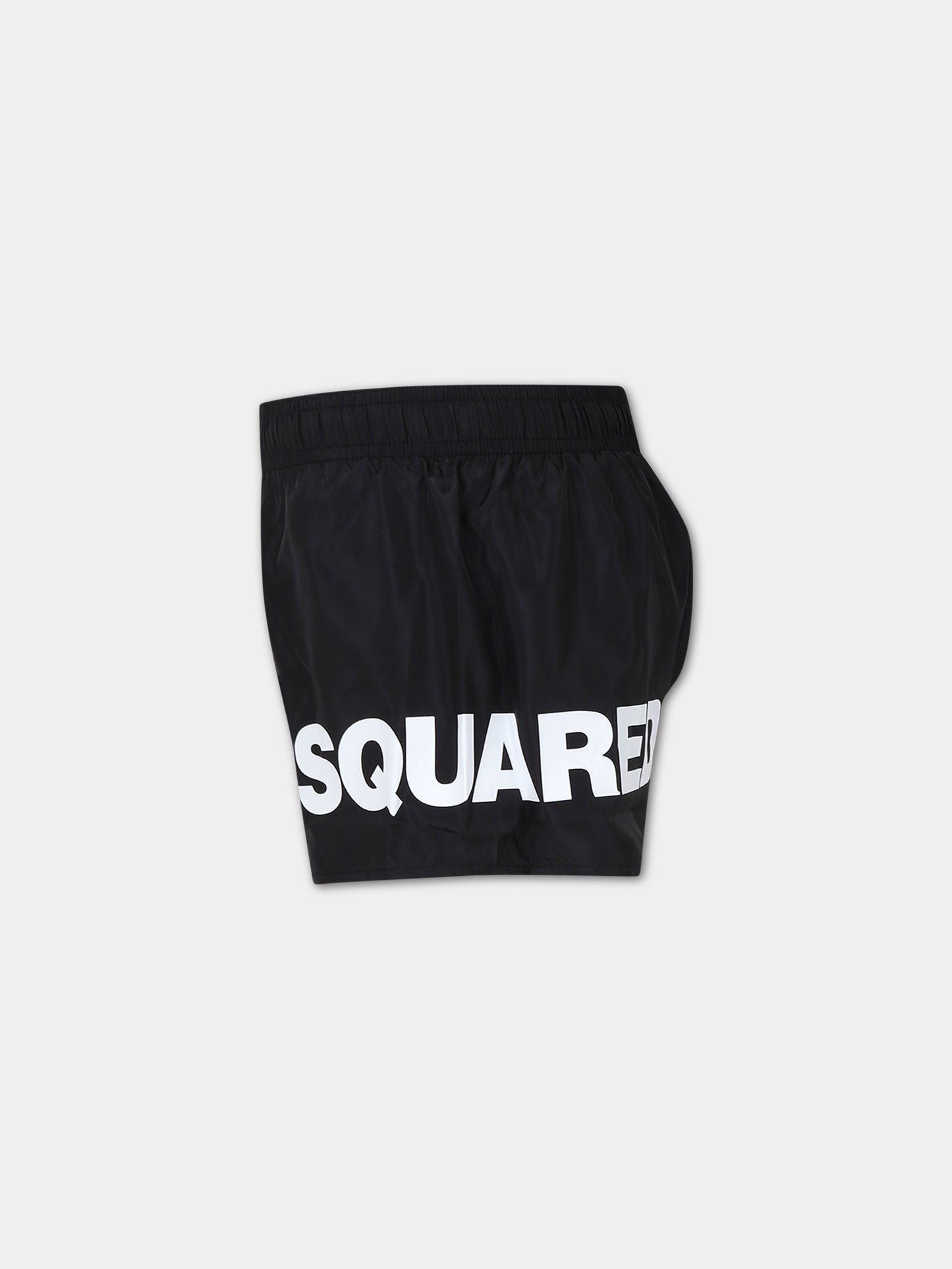 Boxer mare nero per bambino con logo,Dsquared2,DQ2321 D00QK D2M100M DQ900