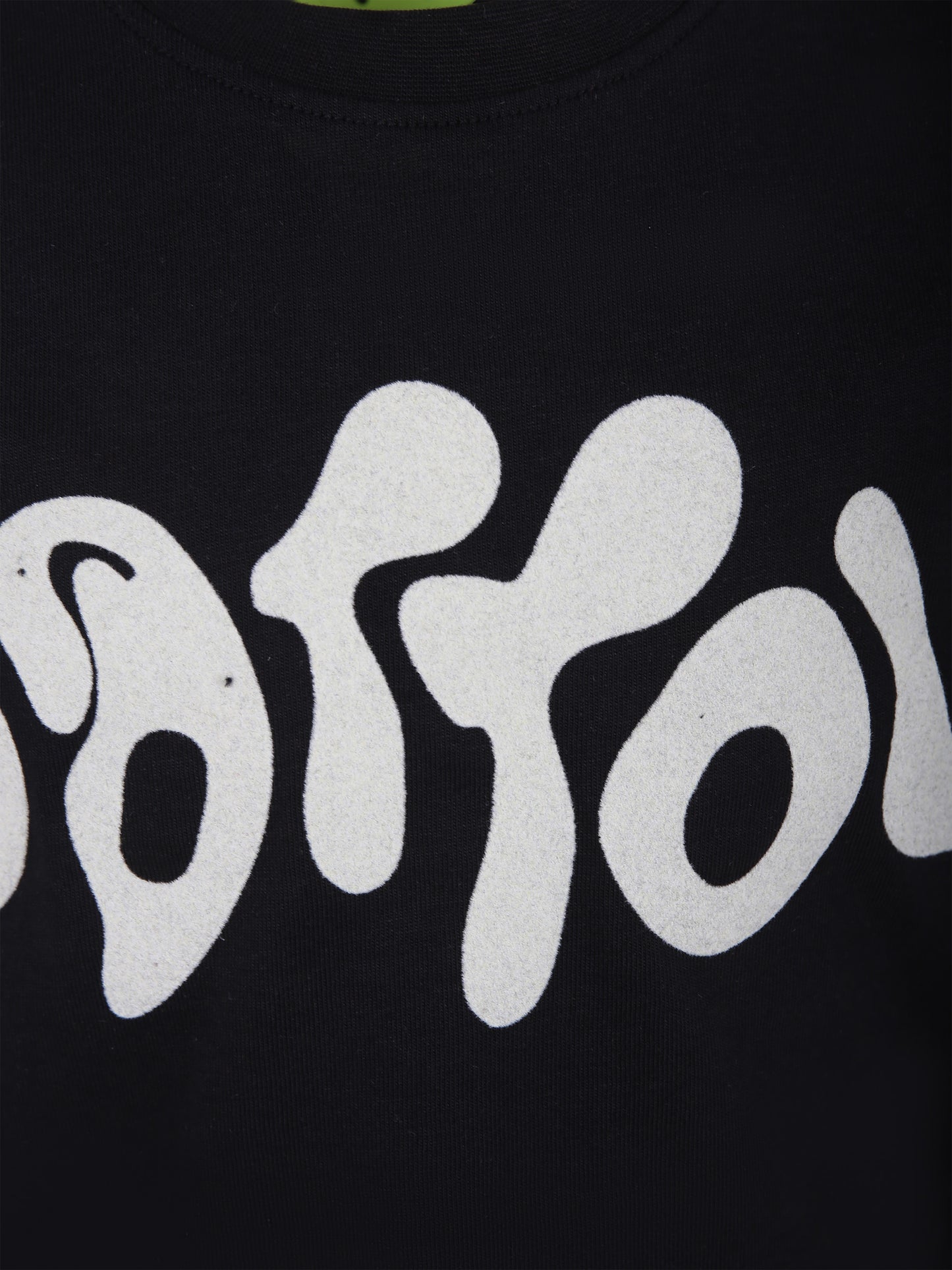 T-shirt nera per bambini con logo,Barrow,S4BKJUTH013 110