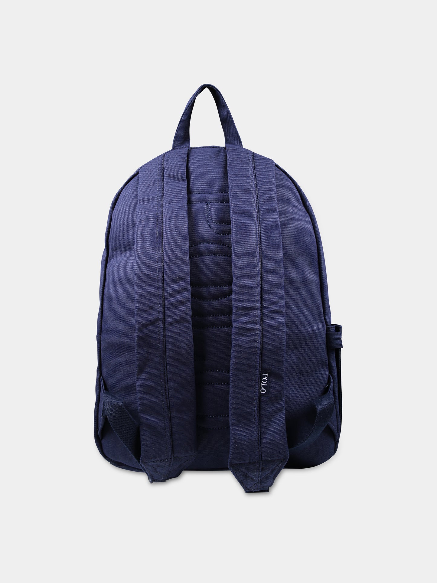 Zaino blu per bambini con logo,Ralph Lauren Kids,24SMRL9AR071 BCV