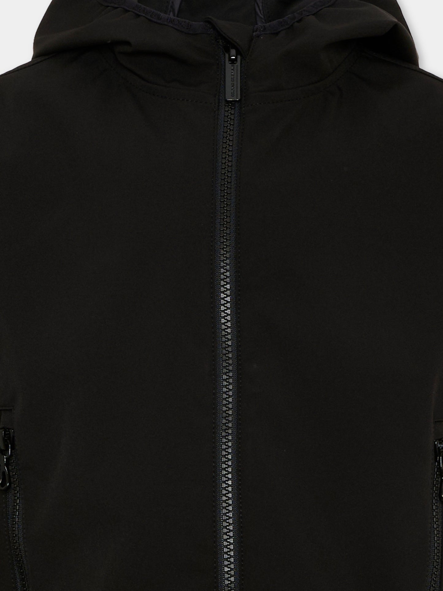 Giacche a vento nero per bambino con logo,Colmar Originals Kids,3966A 6WV 99
