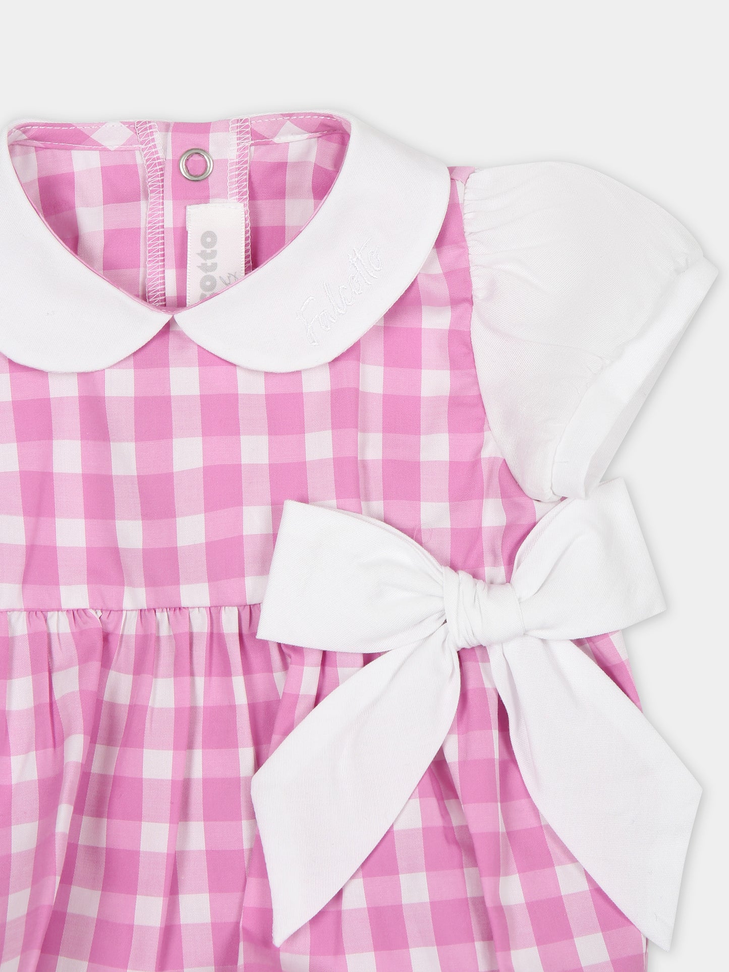 Pagliaccetto rosa per neonata,Falcotto,001 6002226 01 1M08