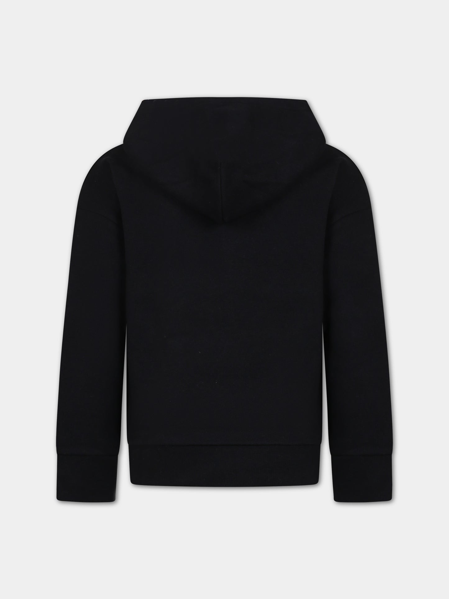 Felpa nera per bambino,Paolo Pecora,PP3169 NERO