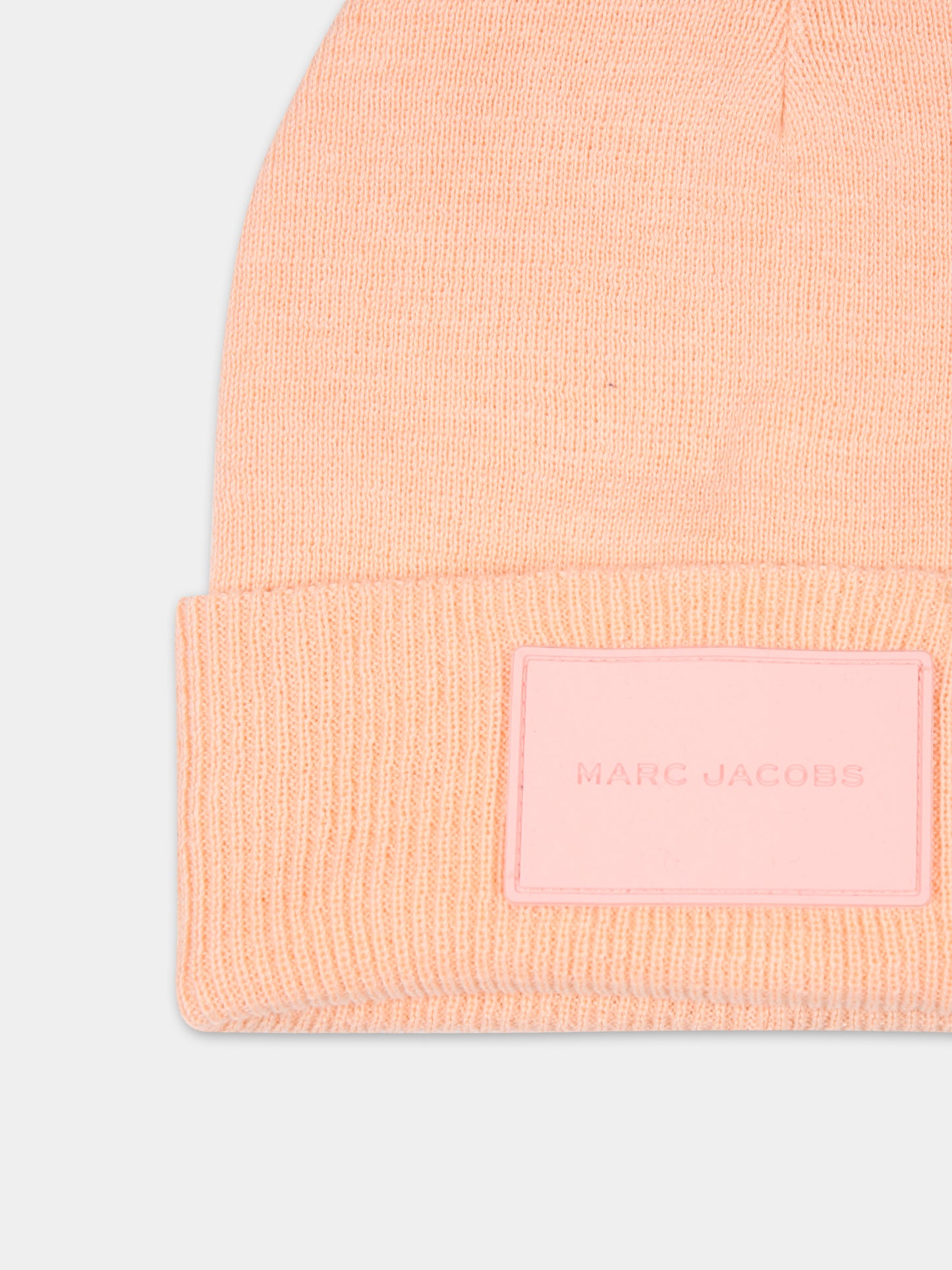 Cappello rosa per bambina con logo,Little Marc Jacobs,W11059 44K