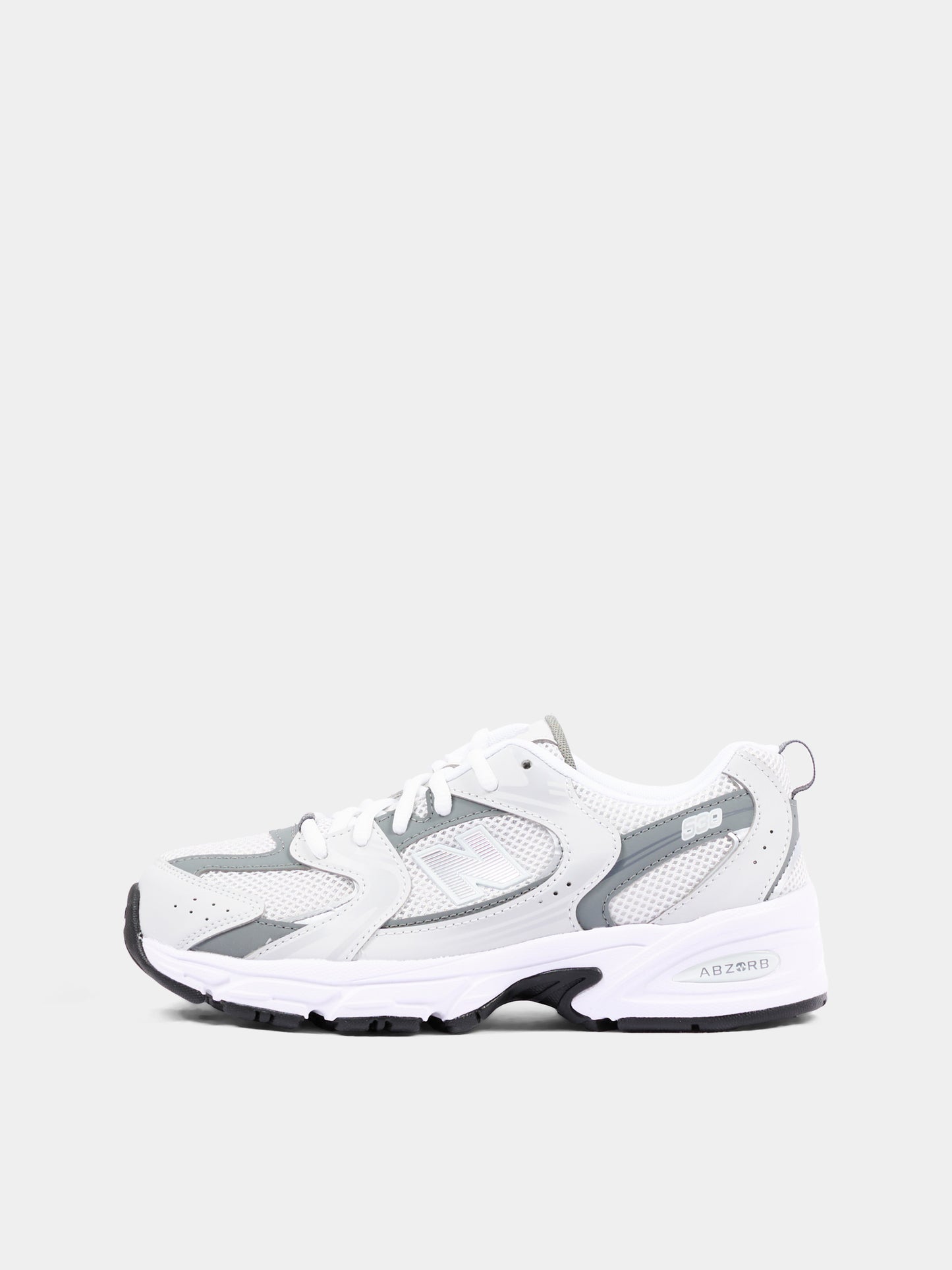 Grey 530 sneakers for kids with logo