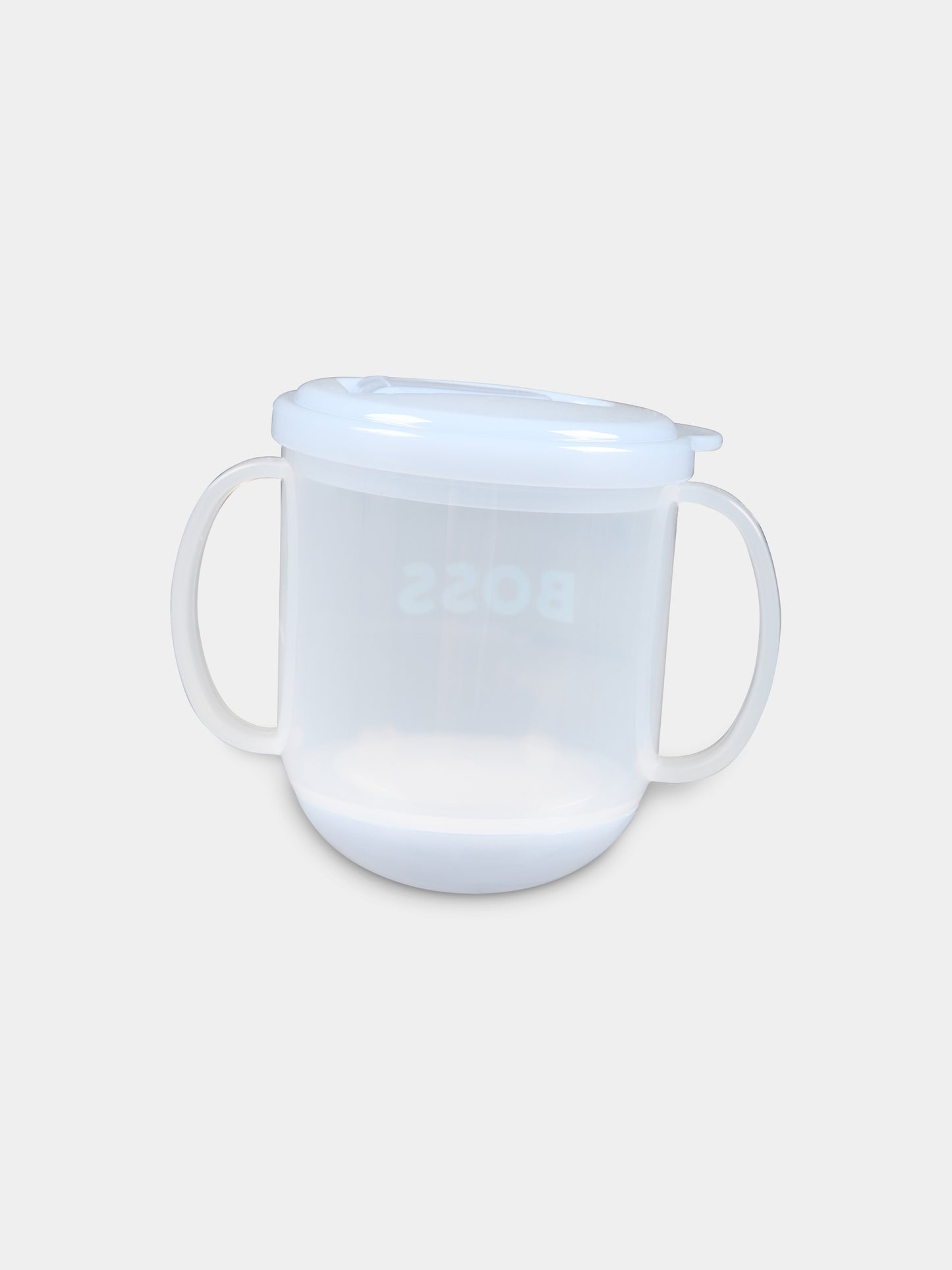 Bicchiere celeste per neonato con logo,Boss,J90P27 771