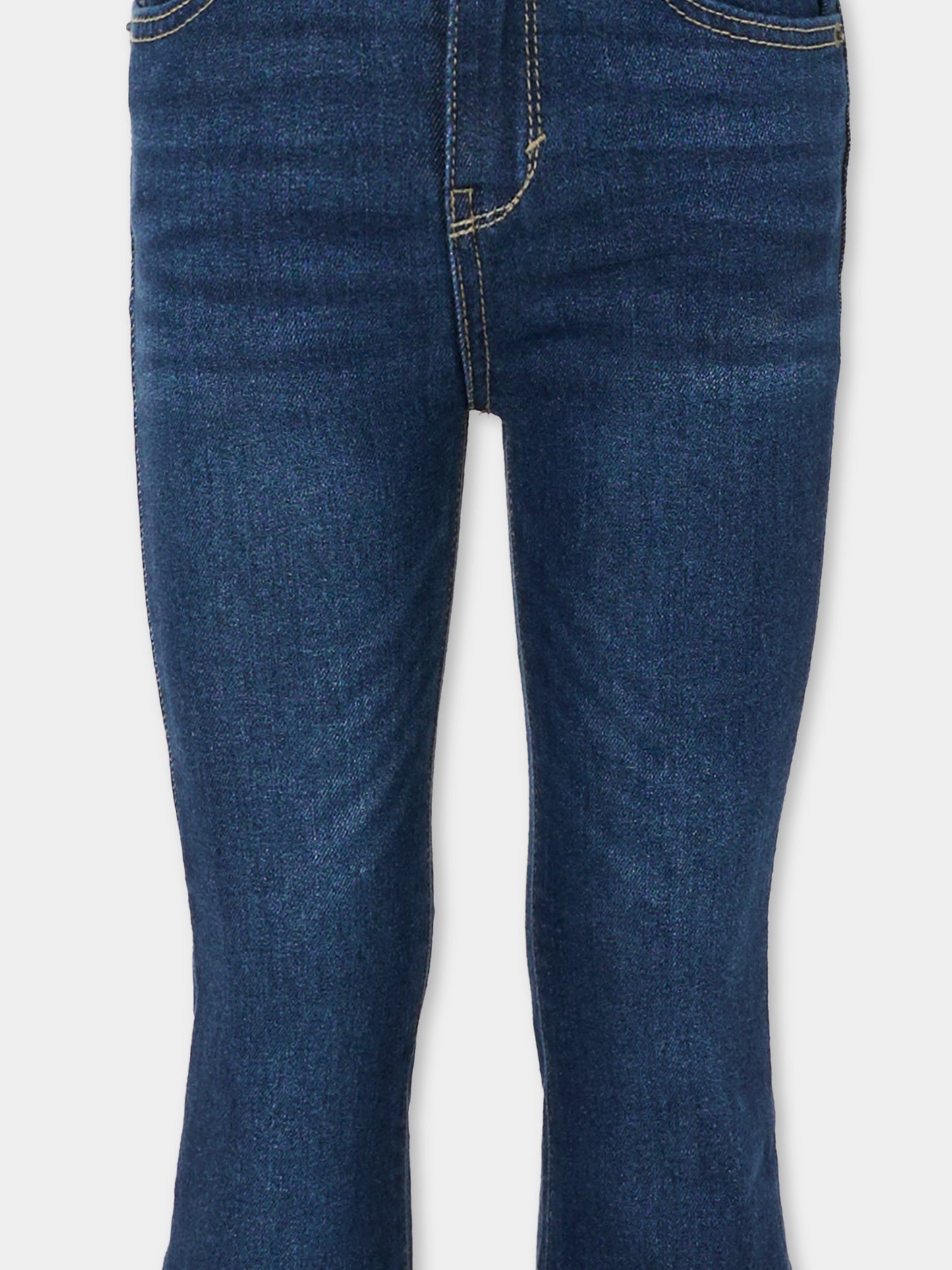 Jeans in denim 726 per bambina con patch logato,Levi's Kids,EG970 D5K