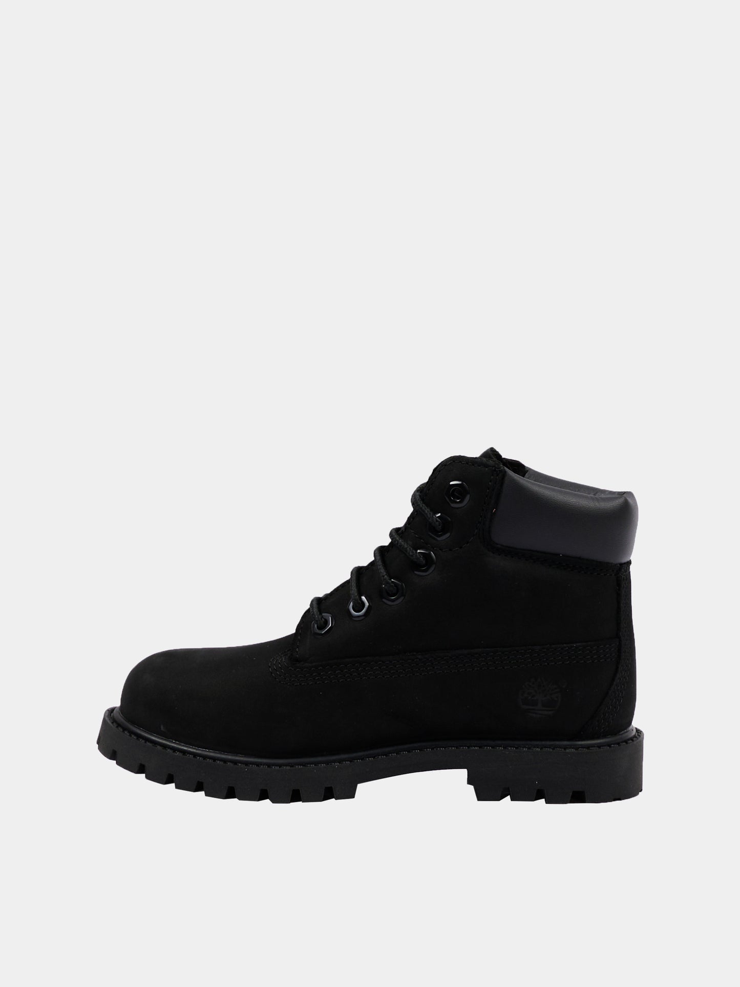 Anfibi neri per bambini con logo,Timberland,TB1128070011