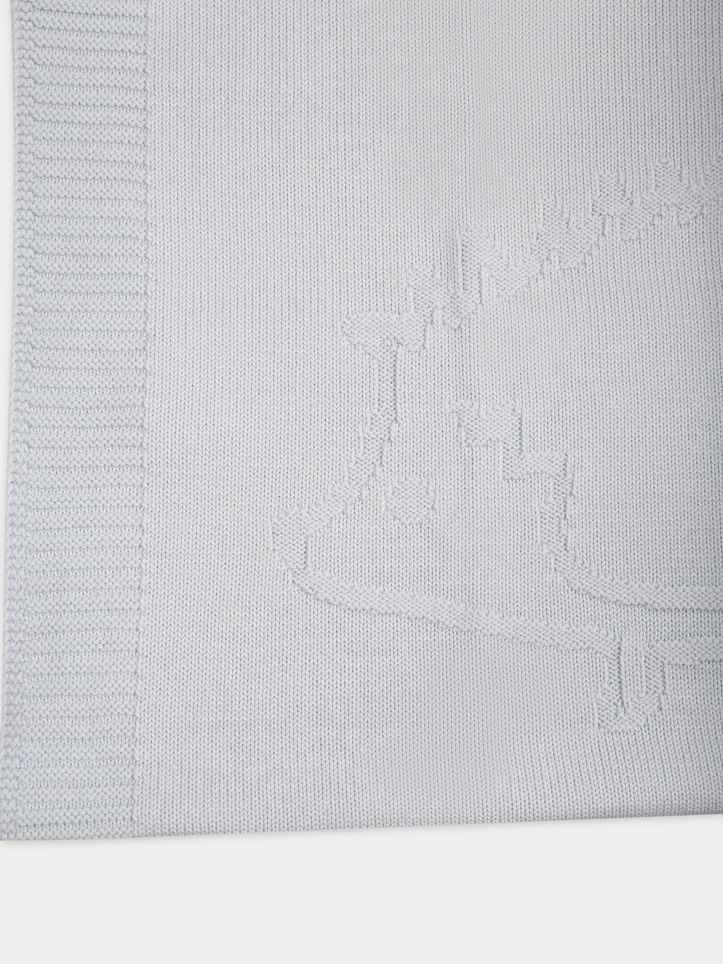 Coperta celeste per neonato con riccio,Tartine Et Chocolat,T60006F 41