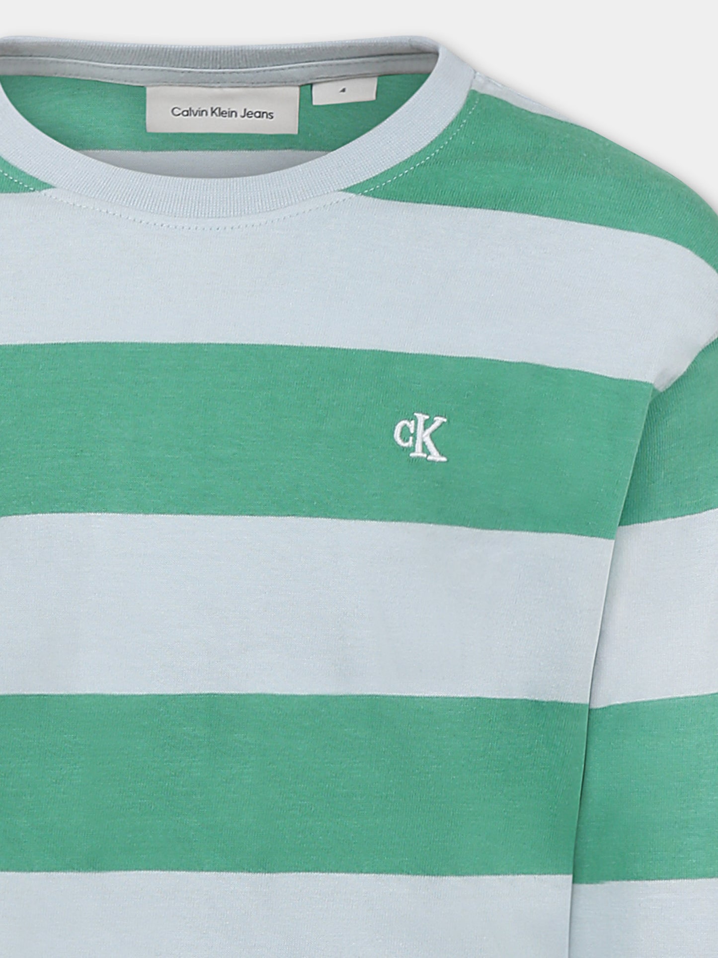 Multicolor t-shirt for kids with logo