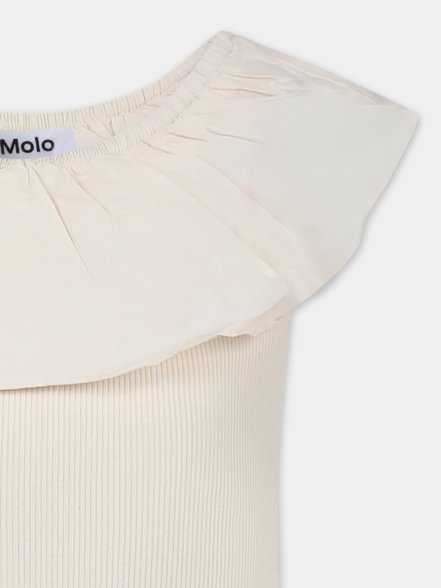 Top Reca avorio per bambina,Molo,2S25A104 5410