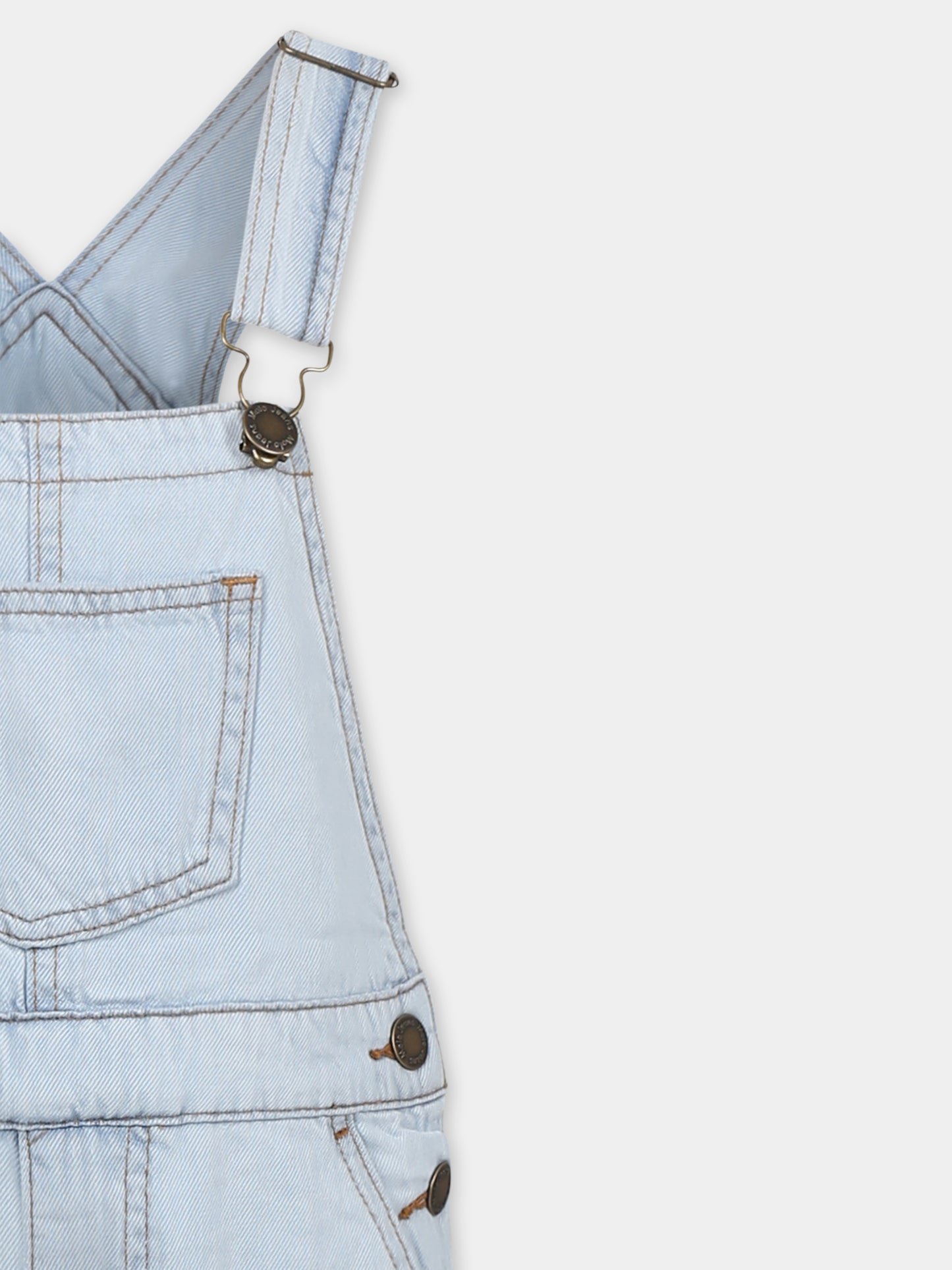 Salopette Aer denim per bambini,Molo,6S25I301 5487