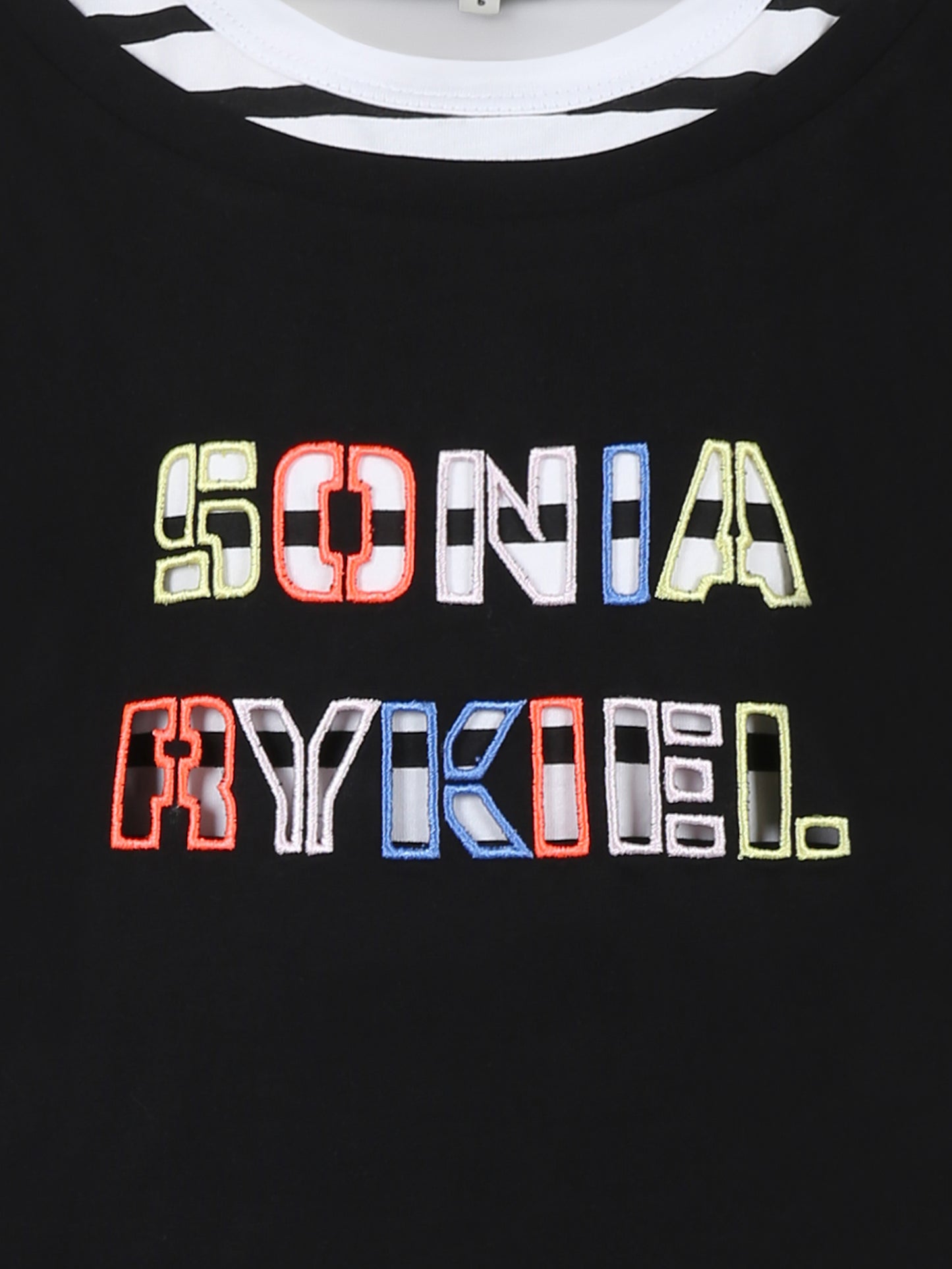 Vestito multicolor per bambina con logo,Sonia Rykiel Paris,A00272 09B