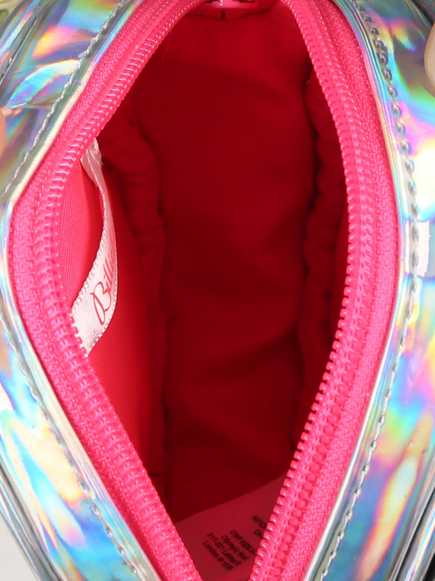 Borsa argento per bambina con unicorno,Billieblush,U20782 111