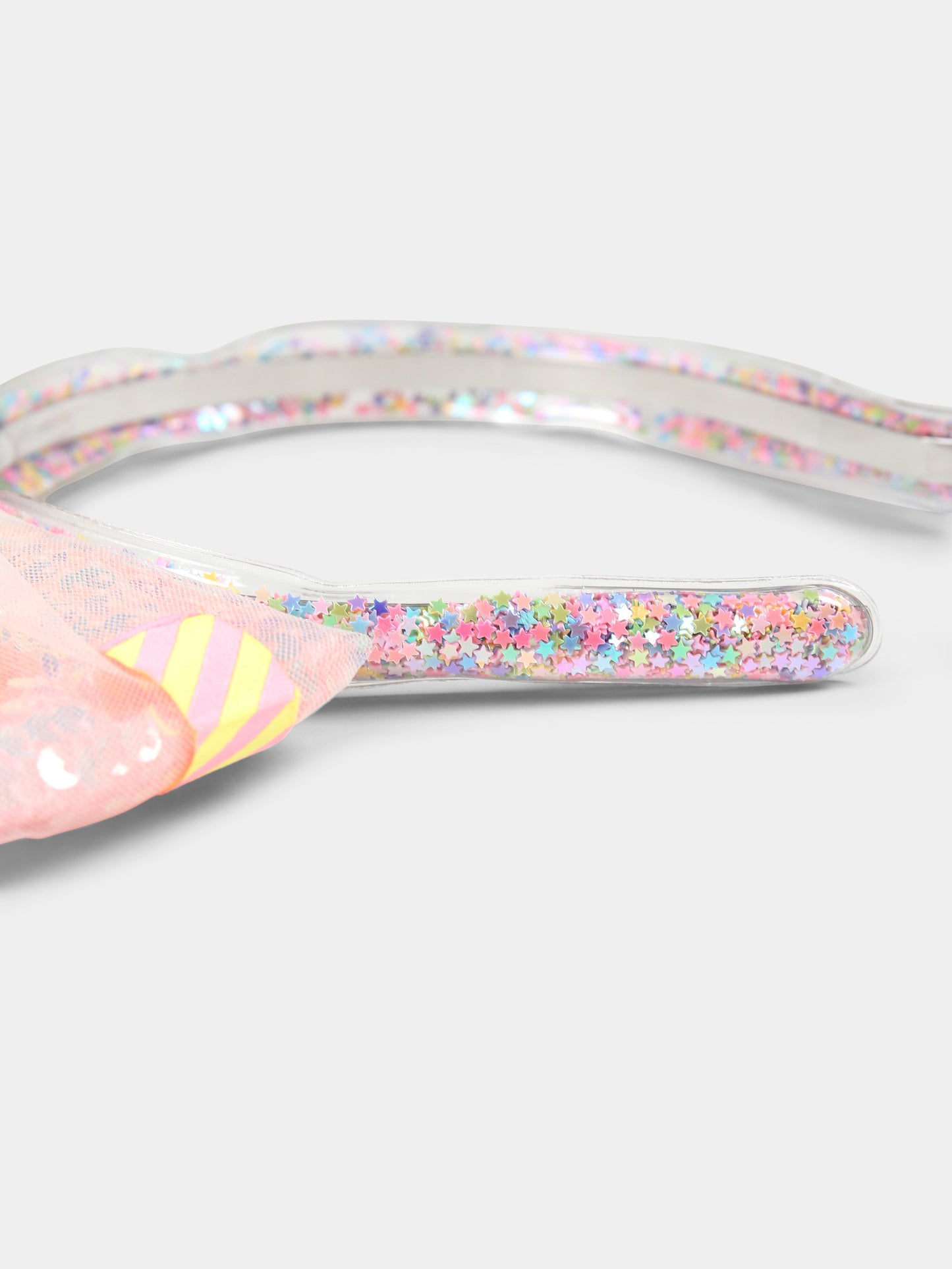 Cerchietto multicolor per bambina con fiocco,Billieblush,U20790 Z41