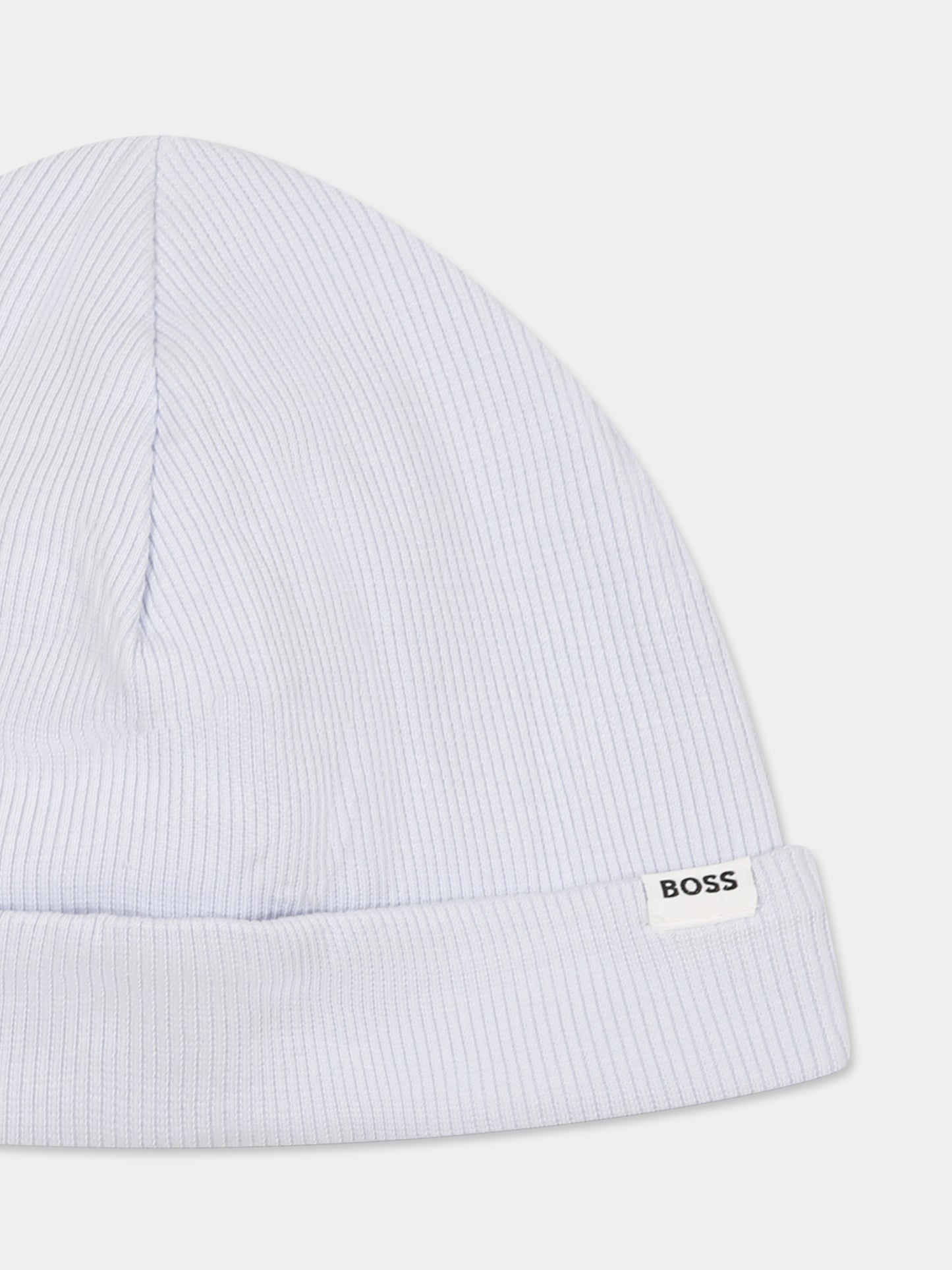 Light blue hat for baby boy