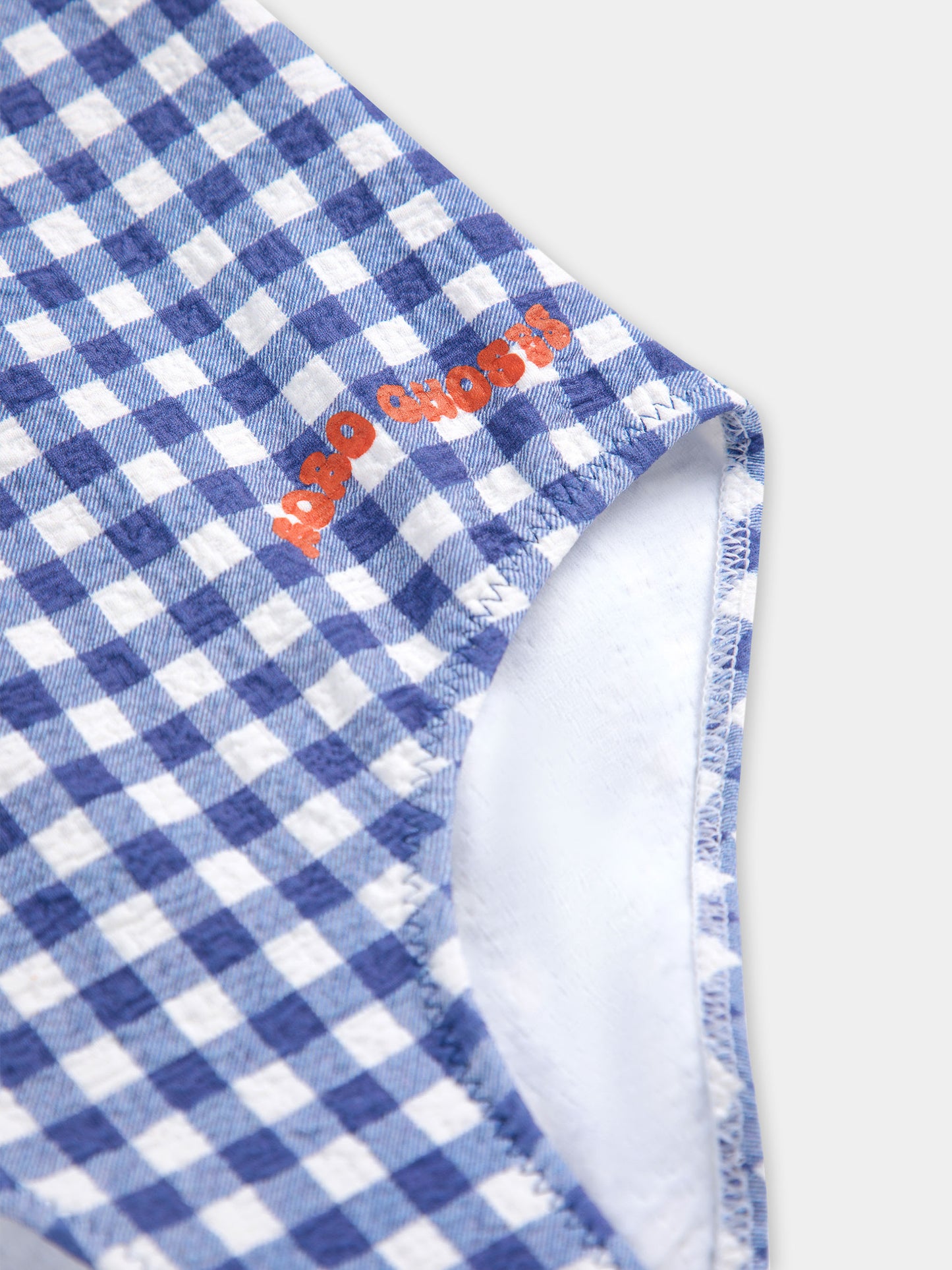 Costume intero blu per bambina con logo,Bobo Choses,B125AC113