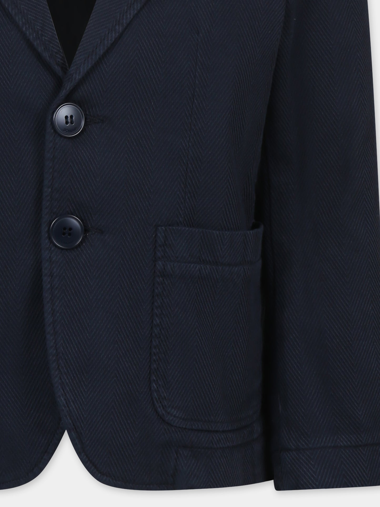 Giacca blu per bambino con logo,Dondup Kids,DMGC015 0 CE017 4291