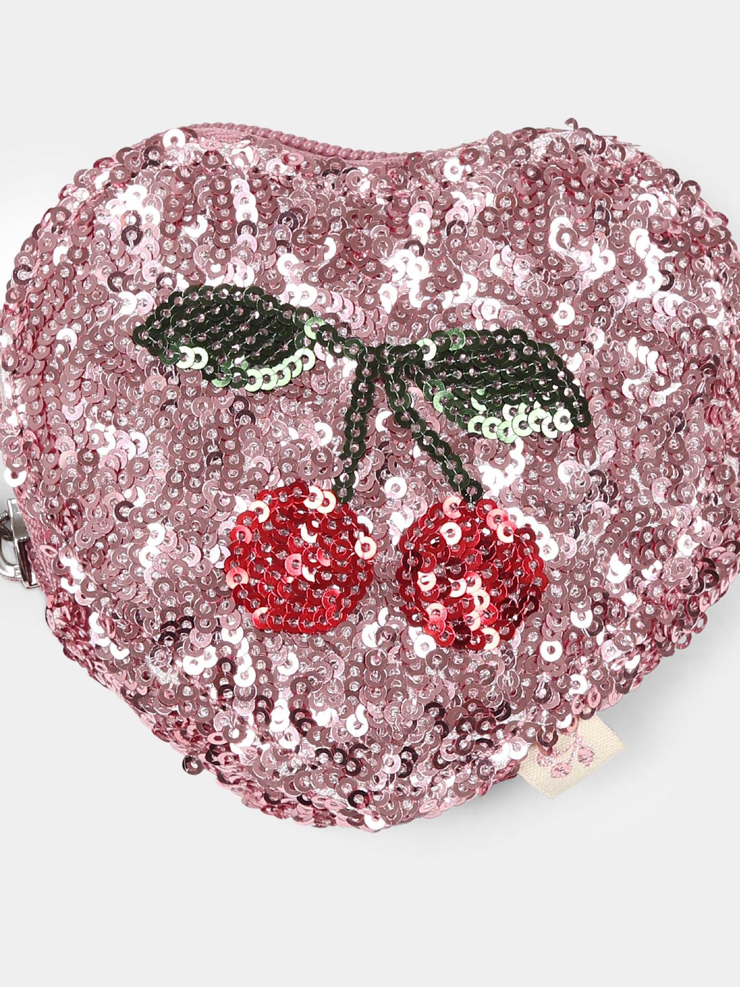 Portafoglio rosa per bambina con ciliegie,Konges Sløjd,KS102392 MELLOW ROSE