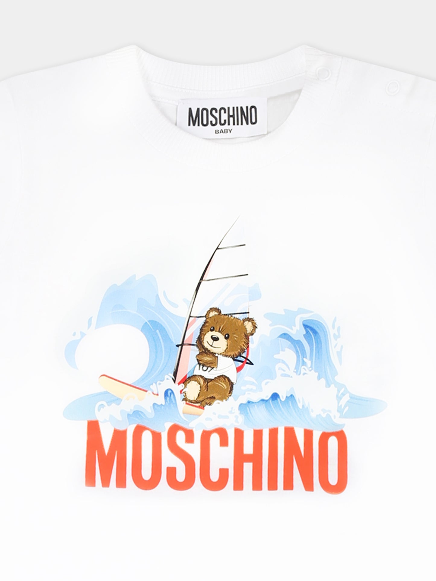 Multicolor suit for baby boy with Teddy Bear