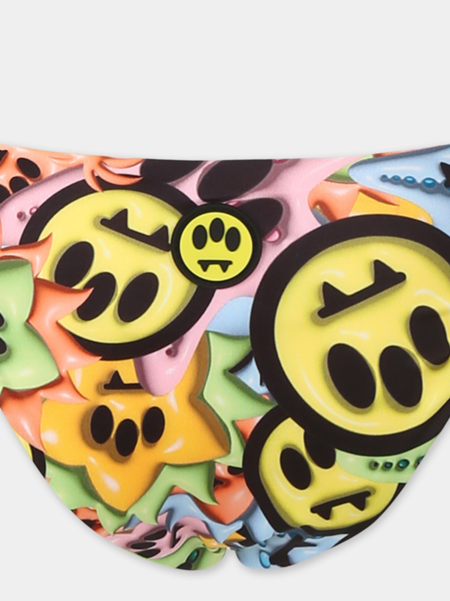 Bikini multicolor per bambina con smile all over,Barrow,S5BKJGSB186 140