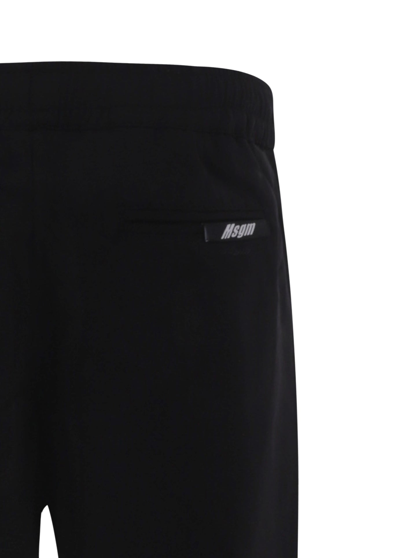 Pantaloni neri per bambino con logo,Msgm Kids,S5MSJBPA297 110