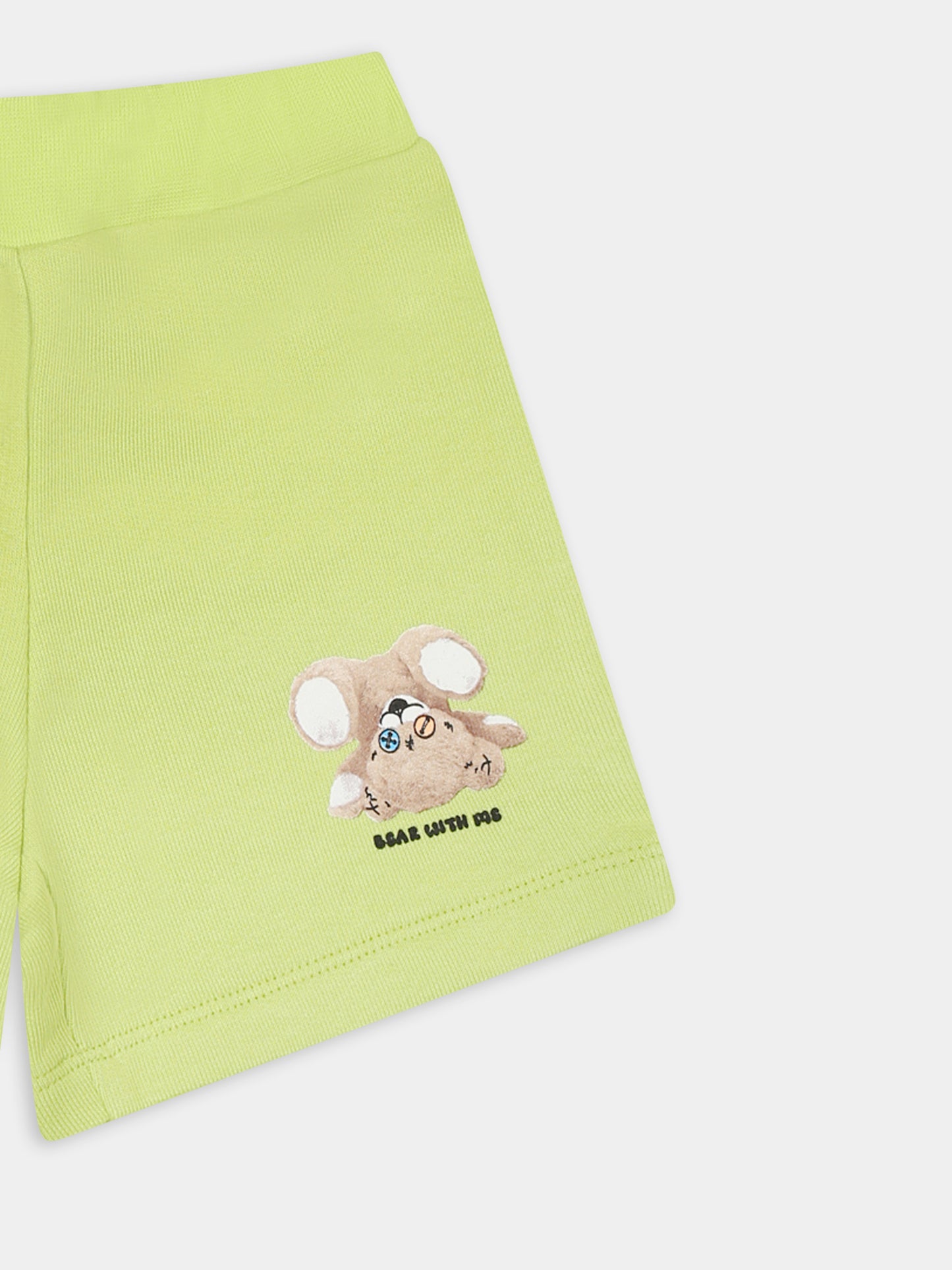 Multicolor suit for babykids with Bear print