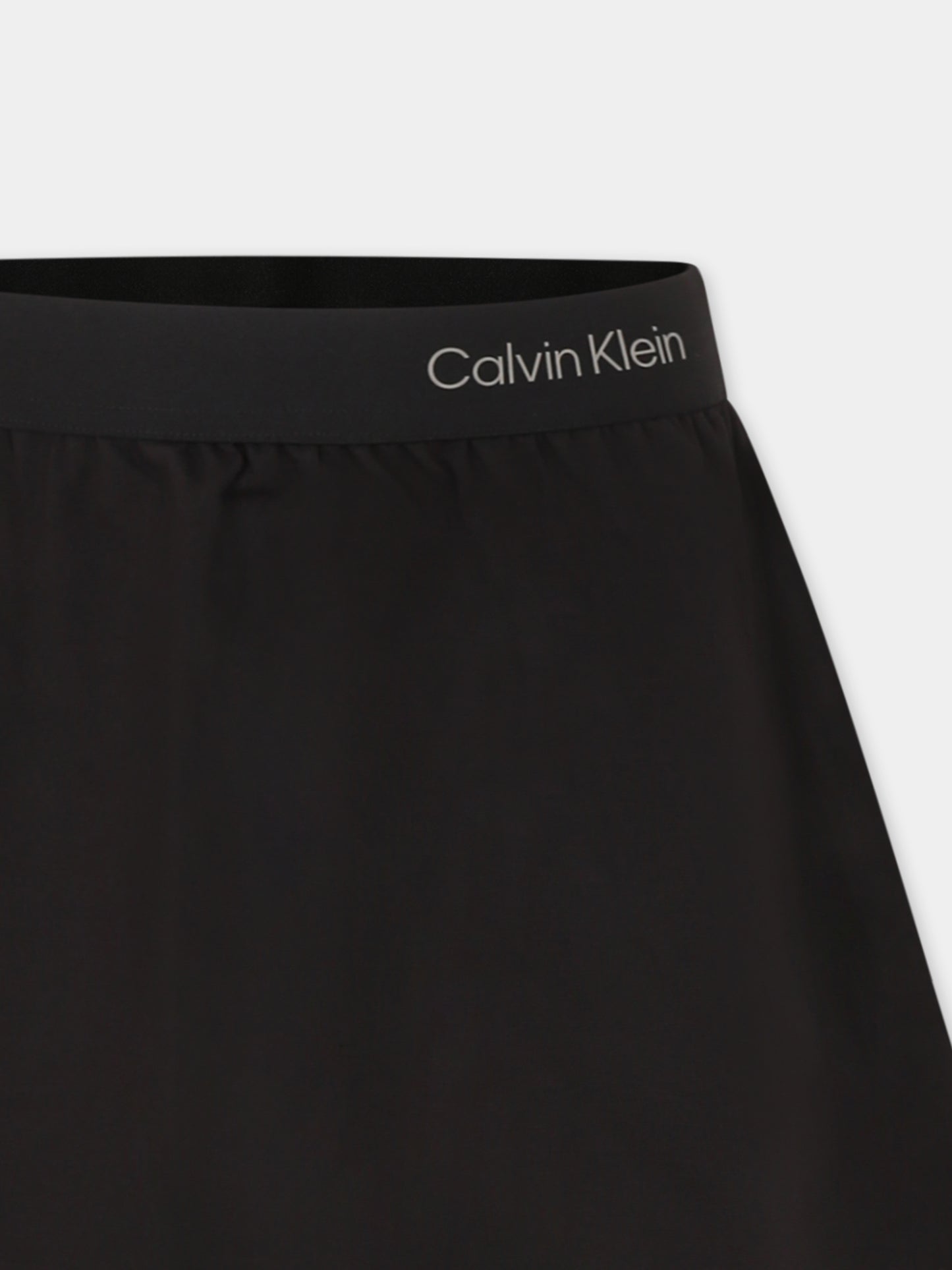 Gonna nera per bambina con logo,Calvin Klein Kids,25S CKIG0IG02895J IG0IG02895 BEH