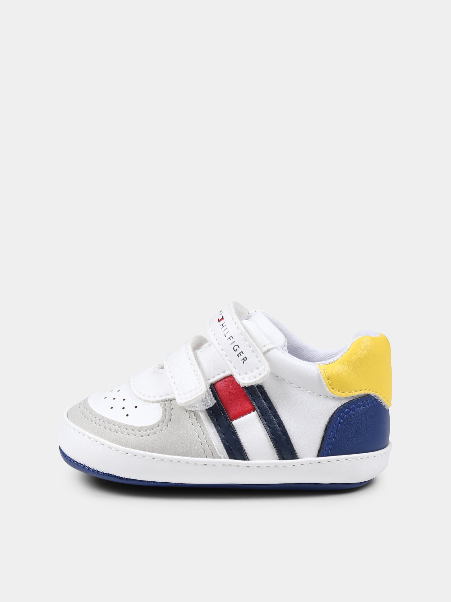 Sneakers multicolor per neonato con logo,Tommy Hilfiger Junior,T0B9 33830 1755Y913