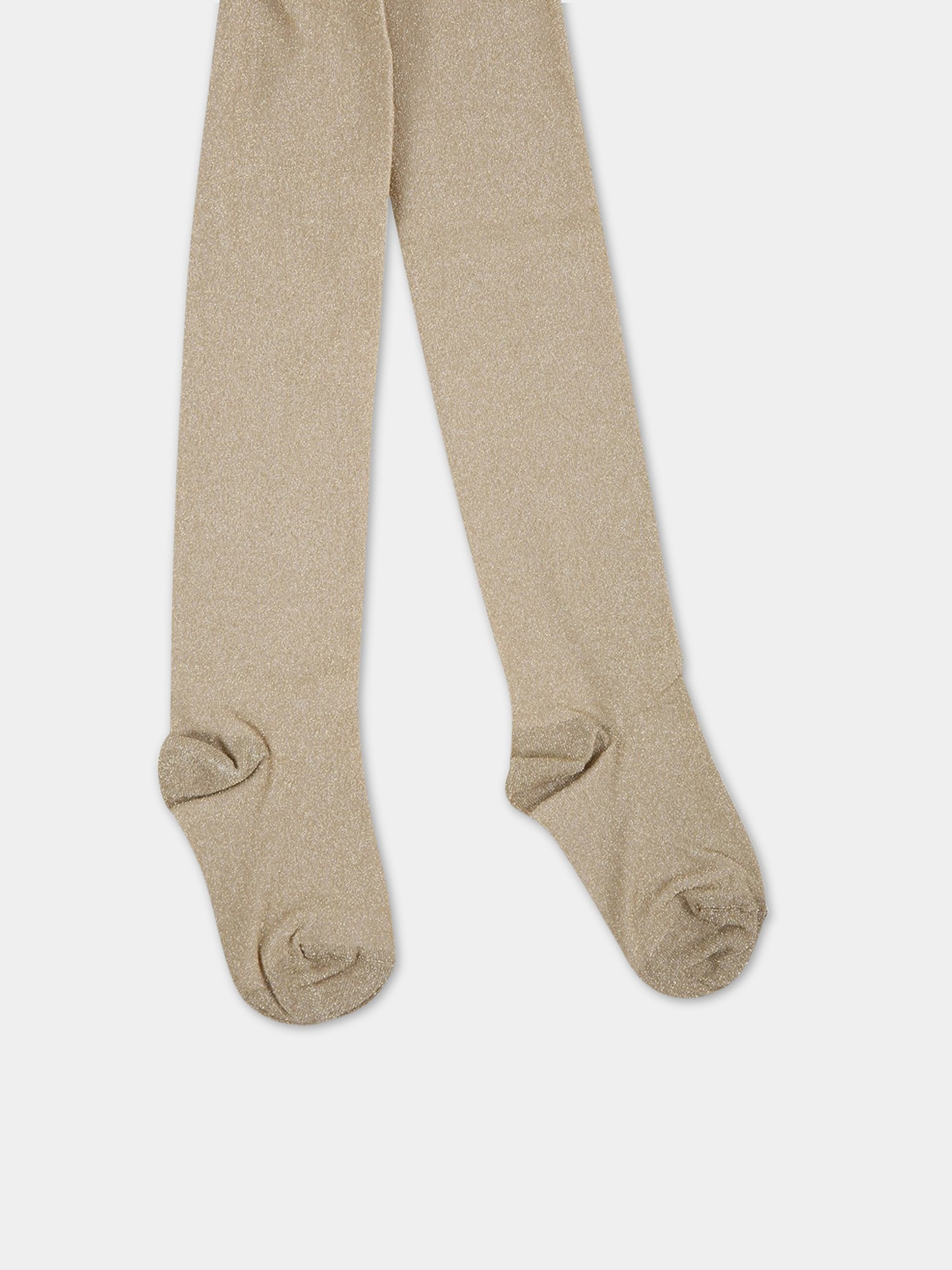 Collant dorati per bambina,La Perla,47350 648