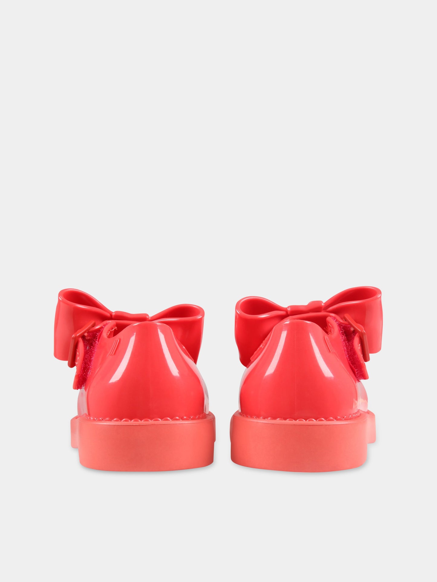 Ballerine rosse per bambina con fiocco,Mini Melissa,33412 16380