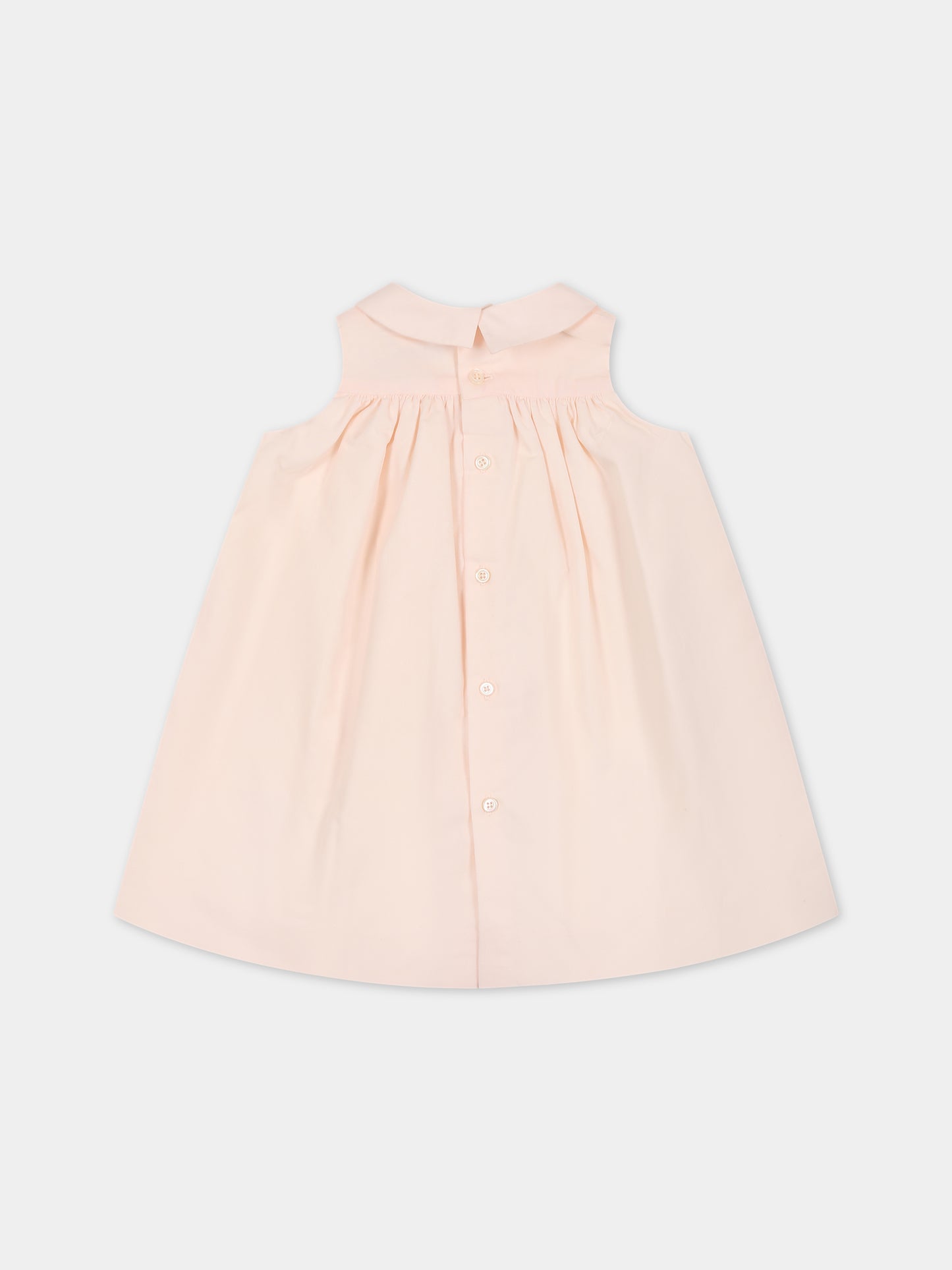 Vestito rosa per neonata con ciliegie,Bonpoint,S03XDRW00002 020