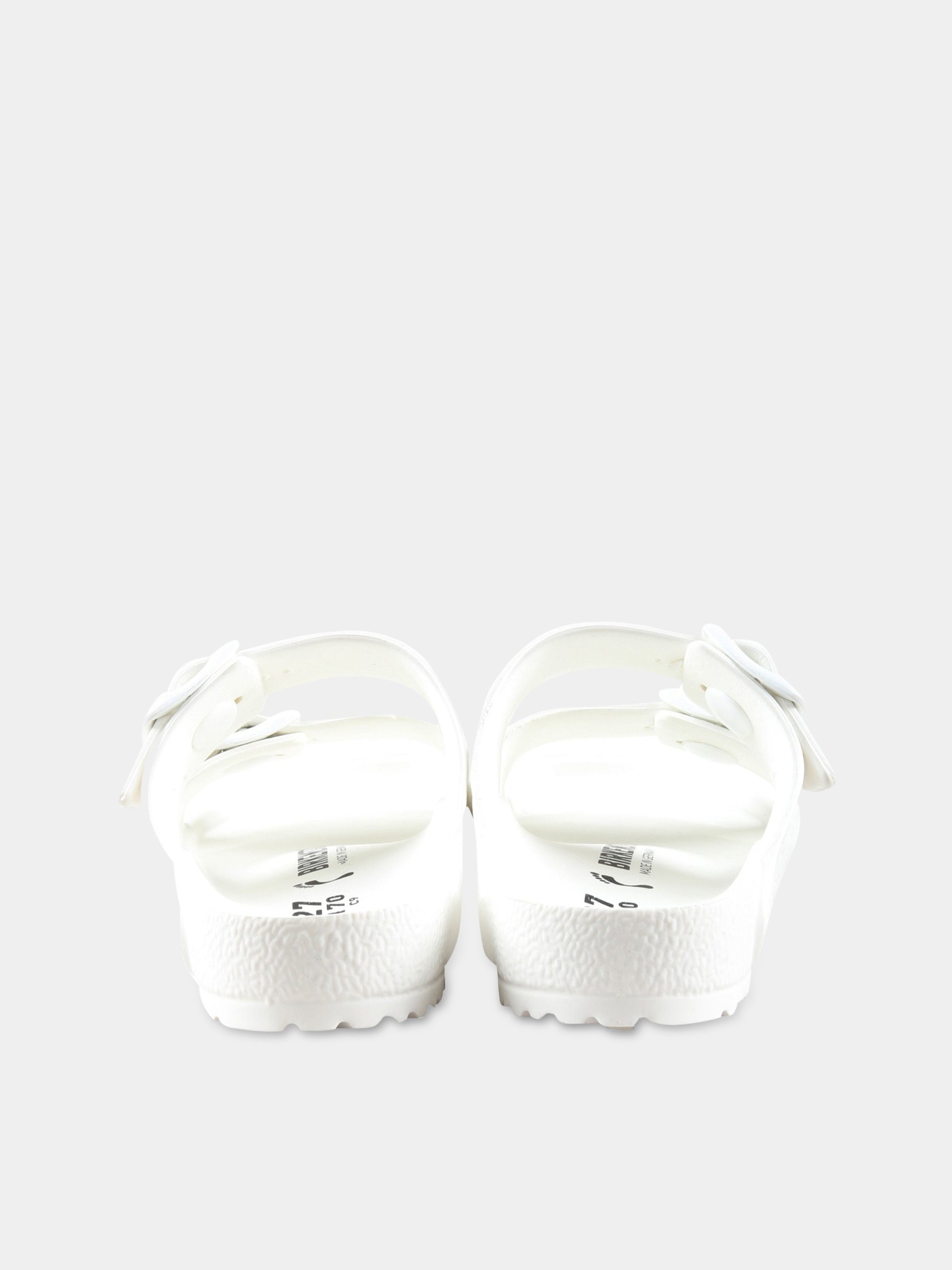 Sandali bianchi  Arizona Eva kids  per bambini con logo,Birkenstock,1018941