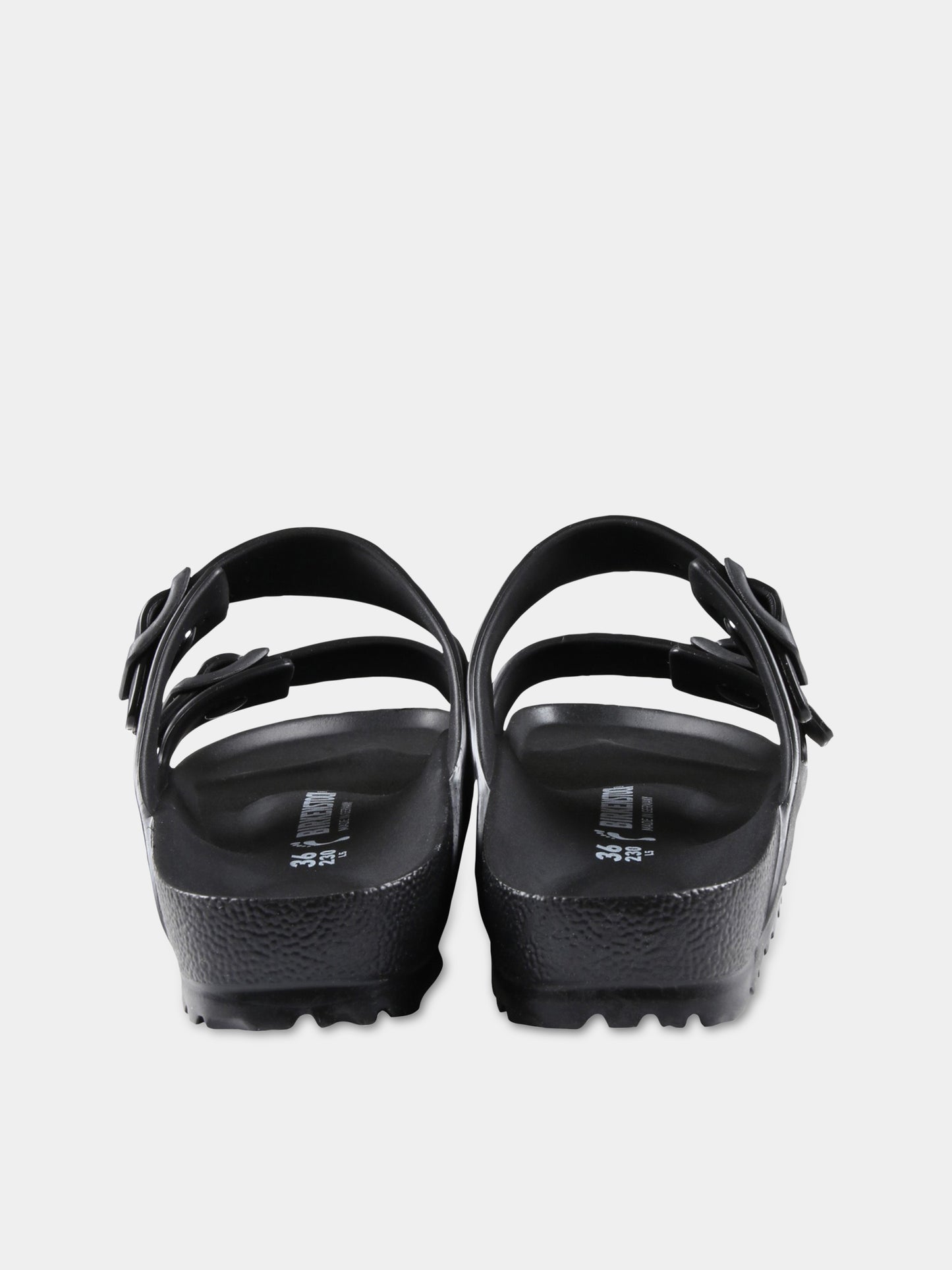 Sandali neri Arizona Eva per bambini con logo,Birkenstock,129423