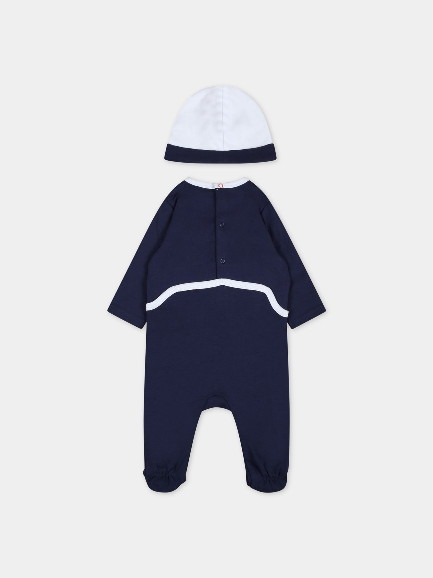 Set multicolor per neonato con logo bianco,Timberland,T98321 85T