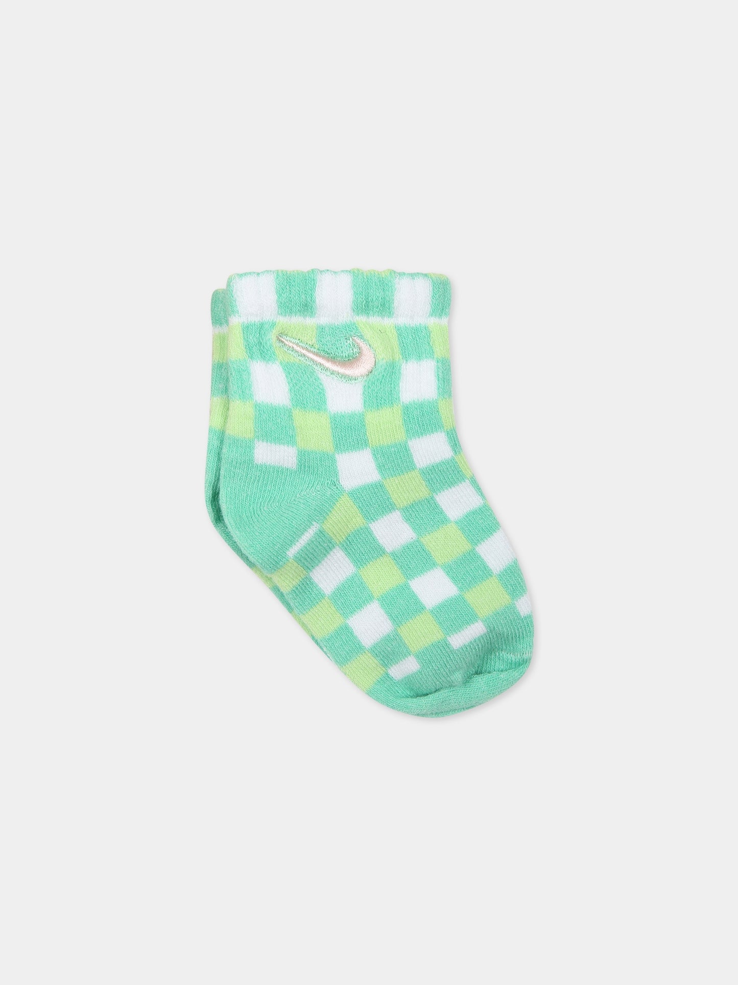 Set multicolor per neonata con iconico swoosh,Nike,NN0945 P17