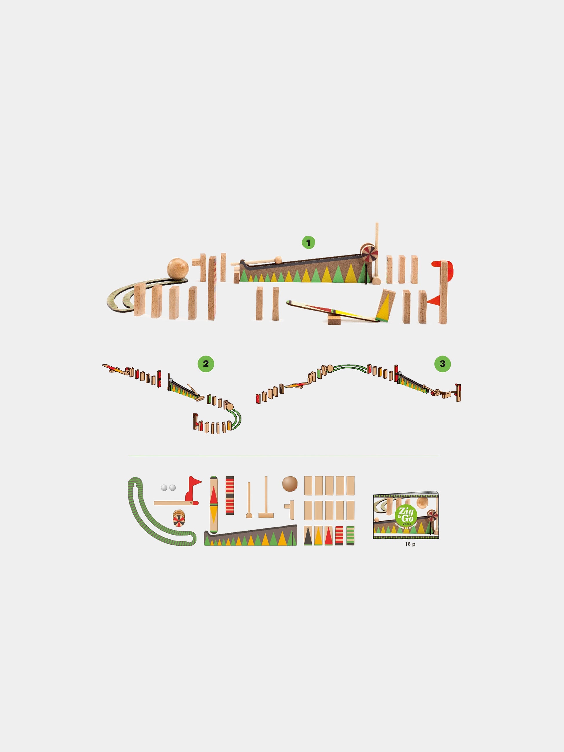 Set multicolor per bambini,Djeco,DJ05641