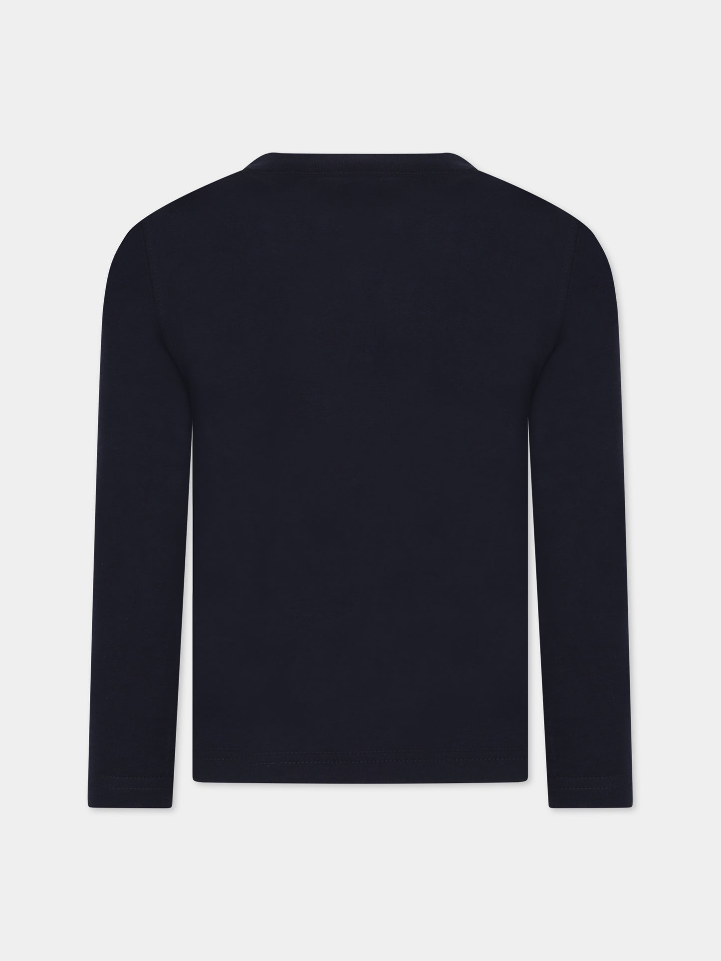 T-shirt blu per bambino con logo,Timberland,T25U61 857