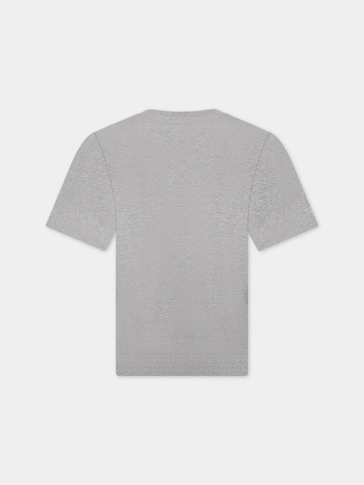 T-shirt grigia per bambini con Teddy Bears e logo,Moschino Kids,HPM03S LBA22 60901