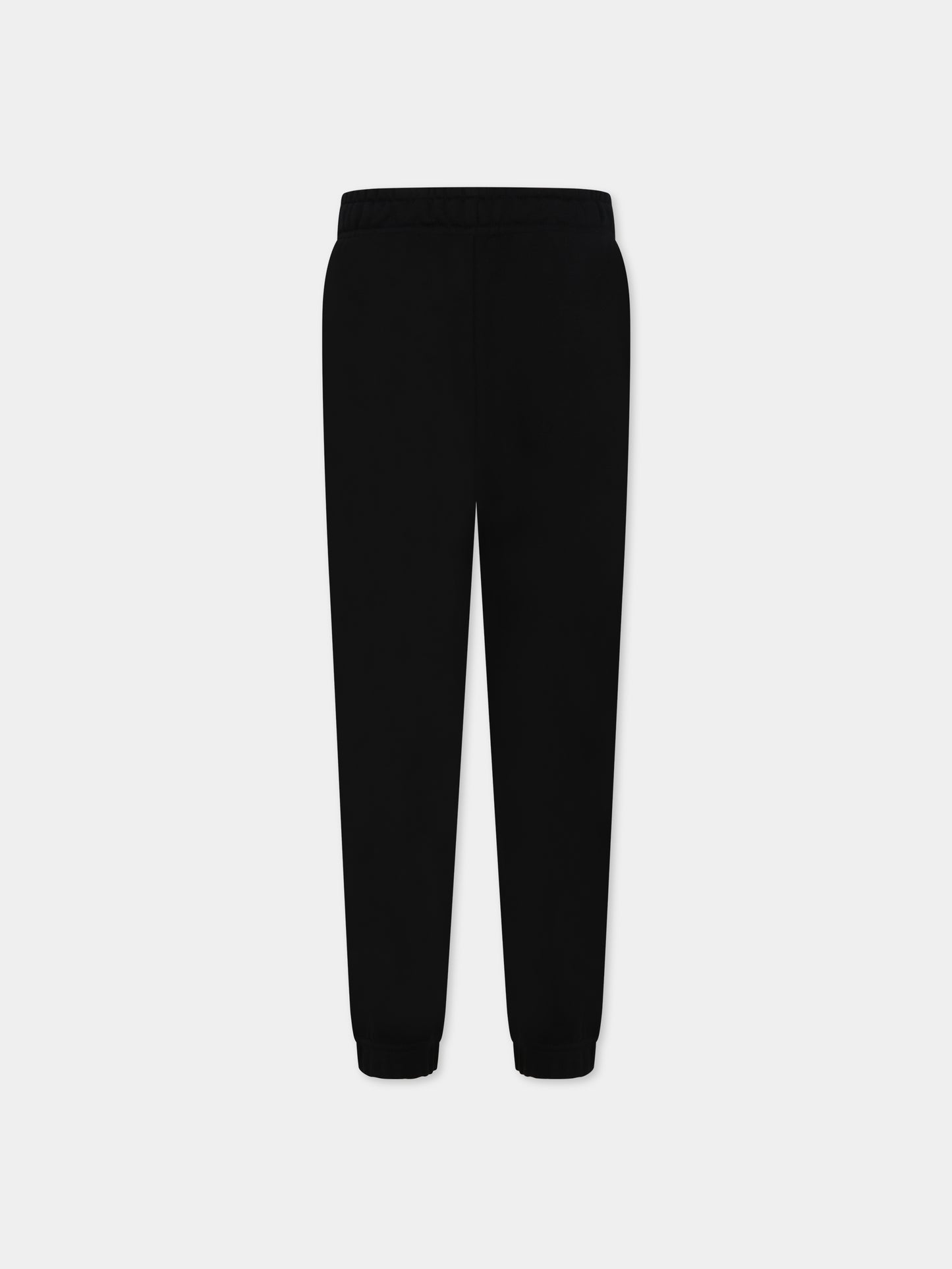 Pantaloni neri per bambino con logo,Boss,J24829 09B